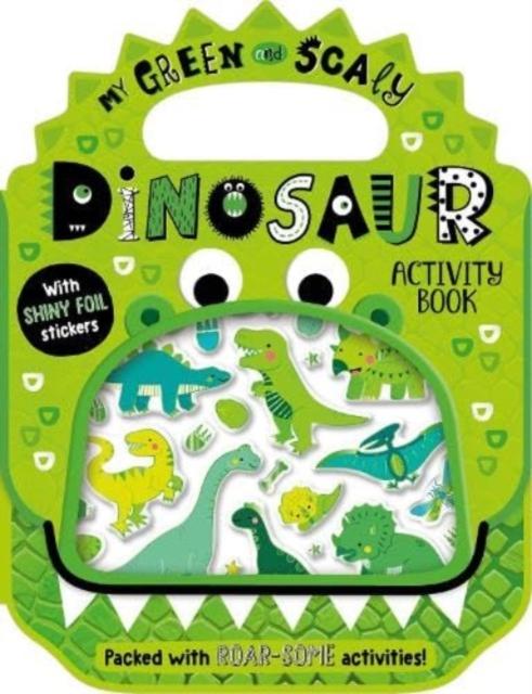 Vorderes Coverbild Shiny Stickers My Green and Scaly Dinosaur Activity Book