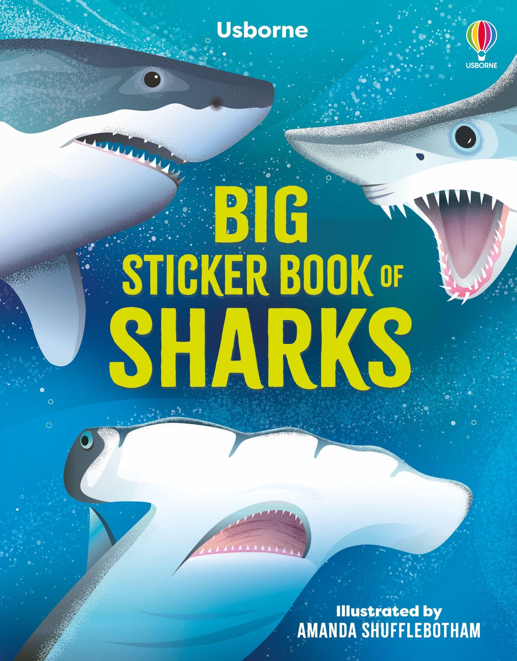 Vorderes Coverbild Big Sticker Book of Sharks