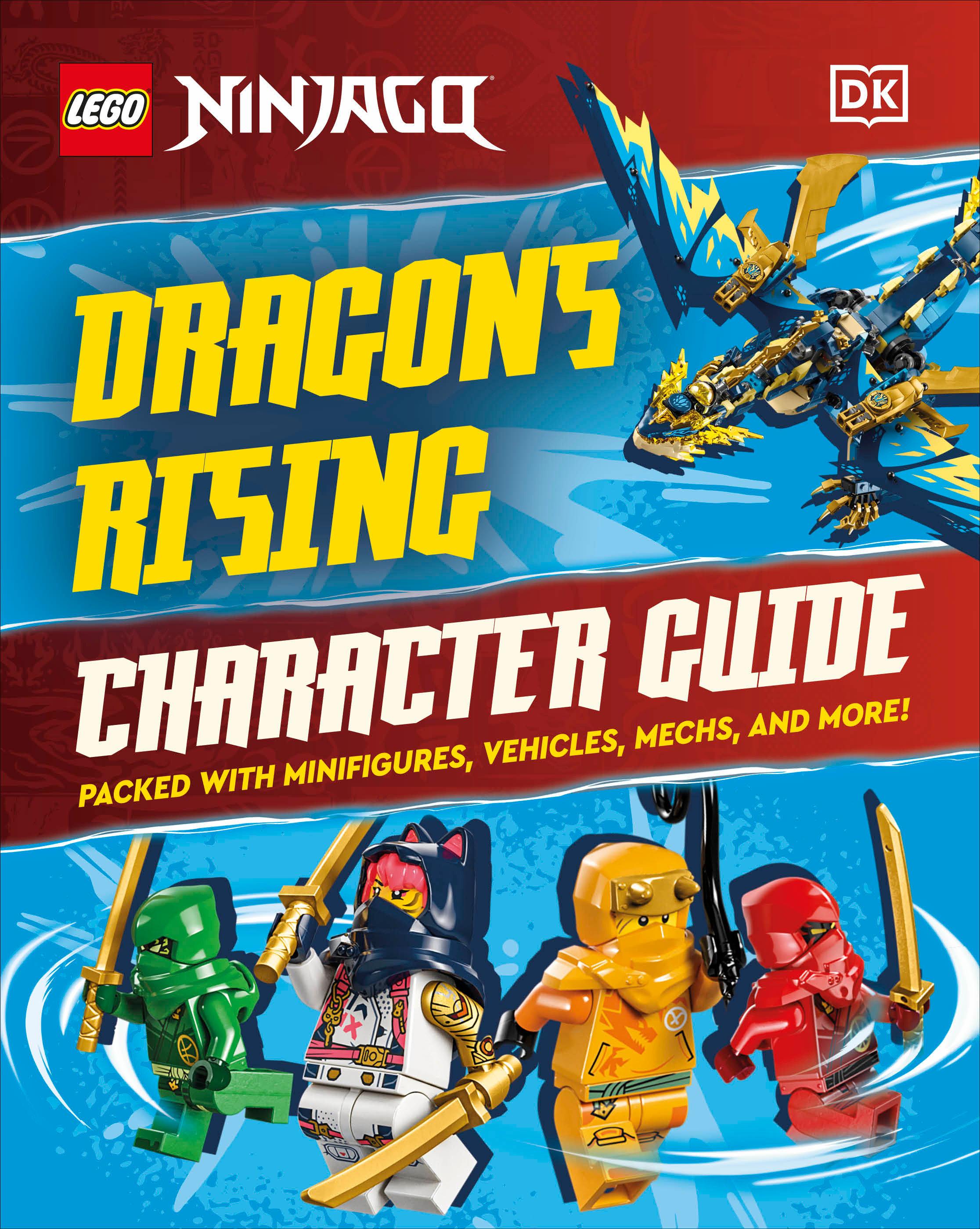 Vorderes Coverbild Lego Ninjago Dragons Rising Character Guide (Library Edition)