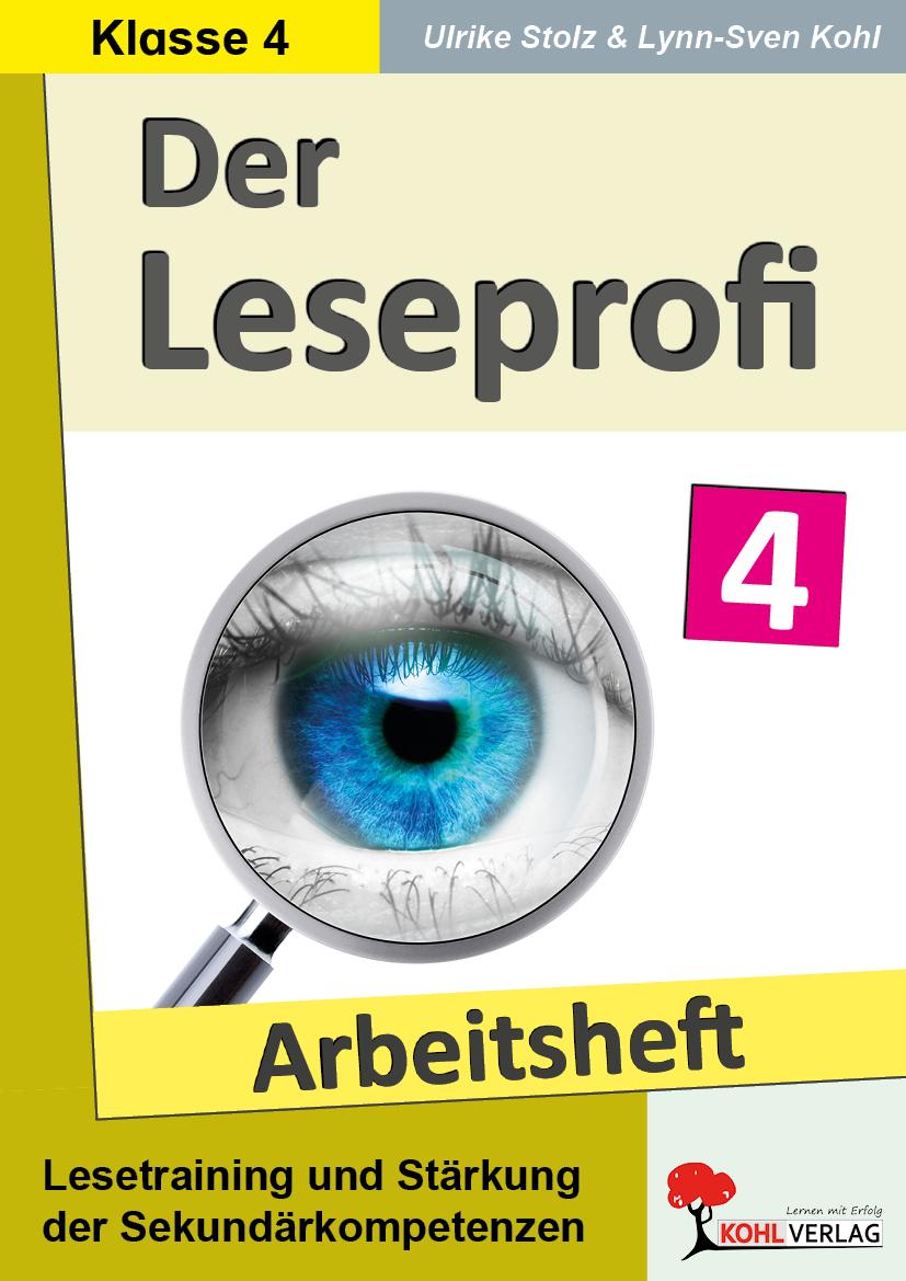 Vorderes Coverbild Der Leseprofi - Arbeitsheft / Klasse 4