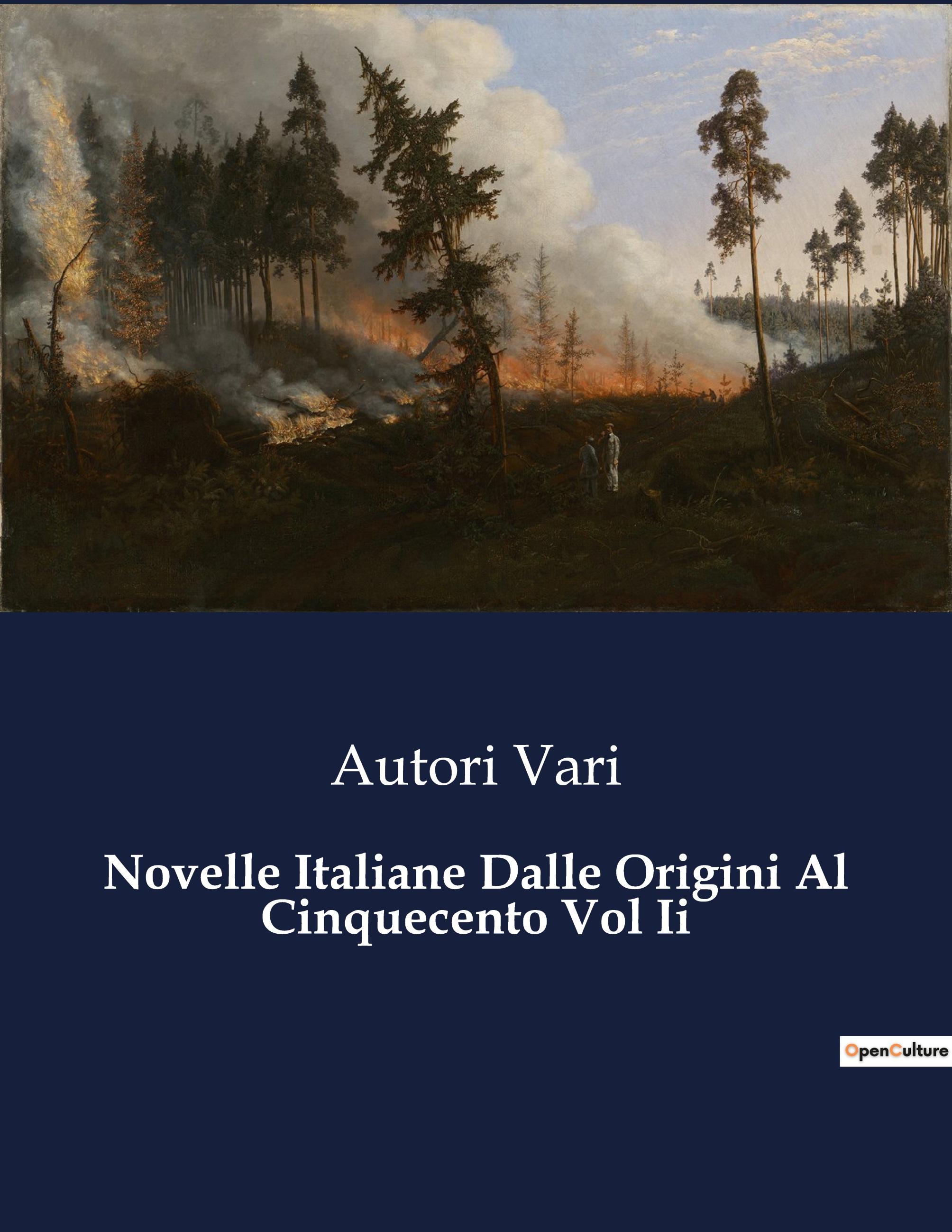 Vorderes Coverbild Novelle Italiane Dalle Origini Al Cinquecento Vol Ii