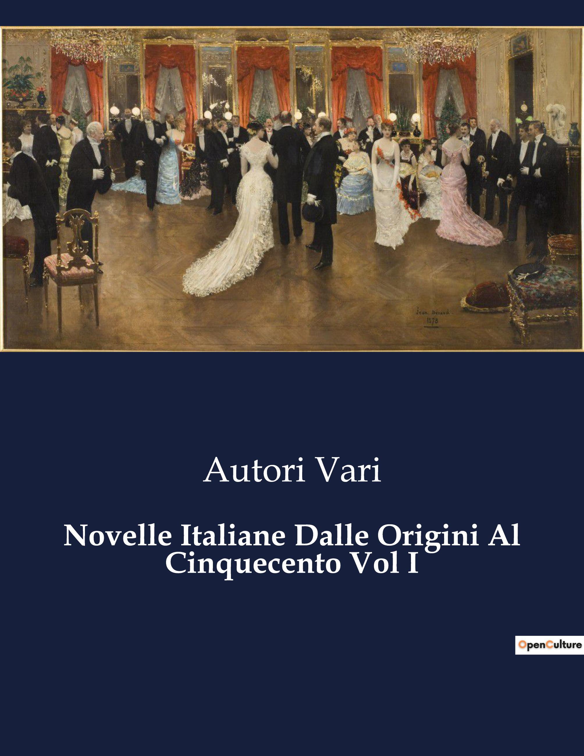 Vorderes Coverbild Novelle Italiane Dalle Origini Al Cinquecento Vol I