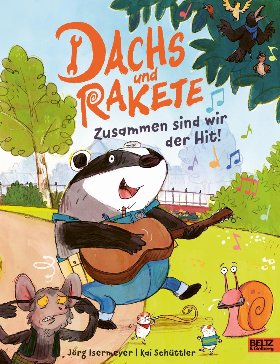 Vorderes Coverbild Dachs und Rakete - Zusammen sind wir der Hit!