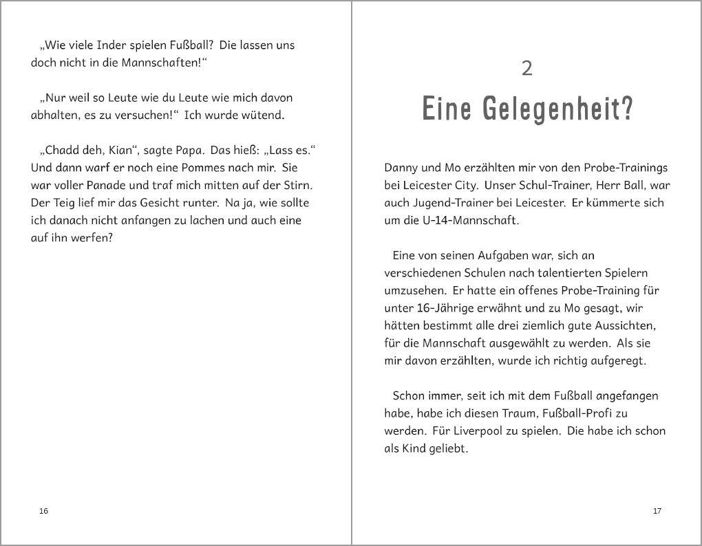 Beispielinhalt (Bild) Kian geht aufs Ganze!