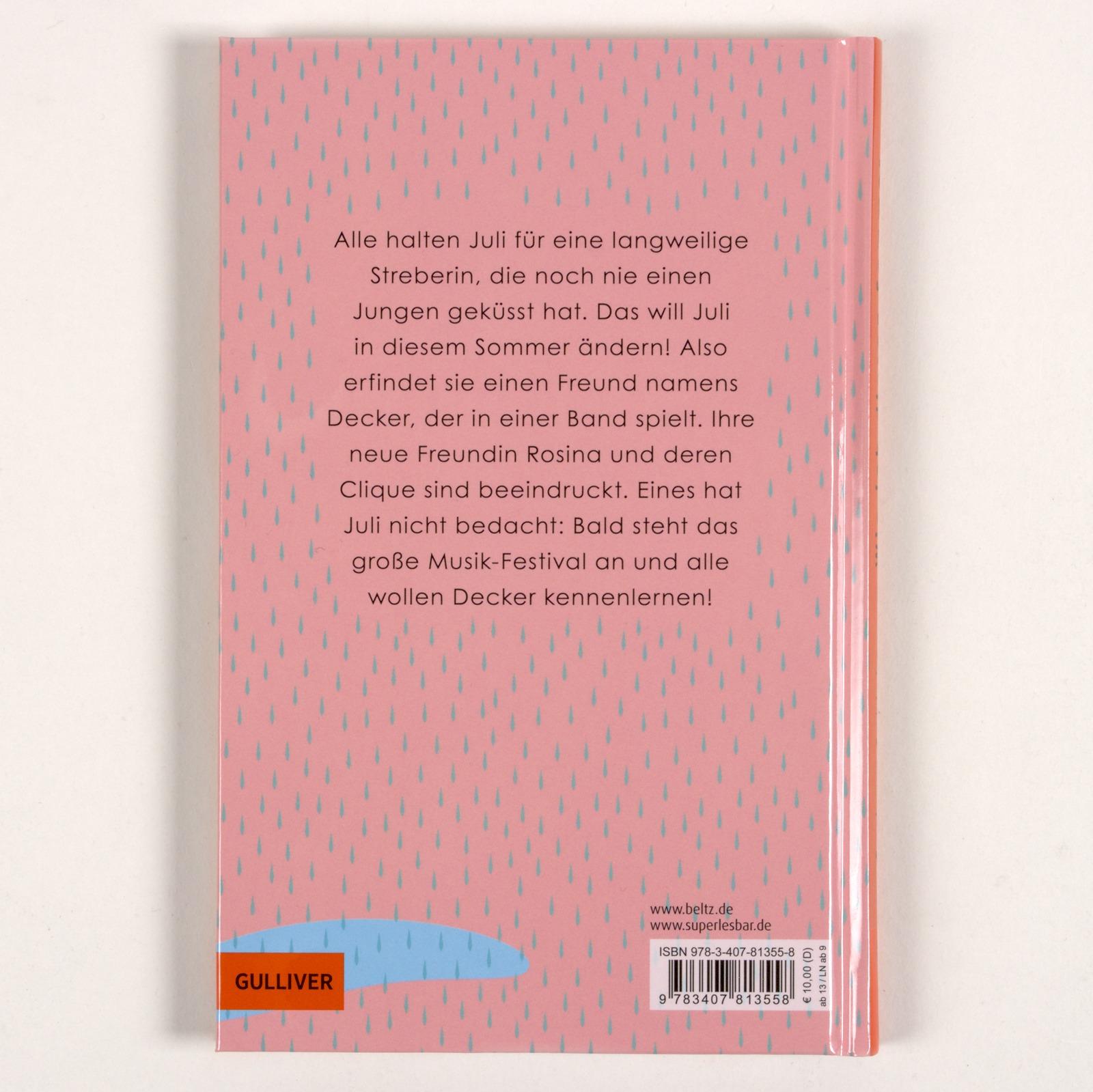 Rückseitencover Wie ich diesen Sommer (fast) im Regen stand