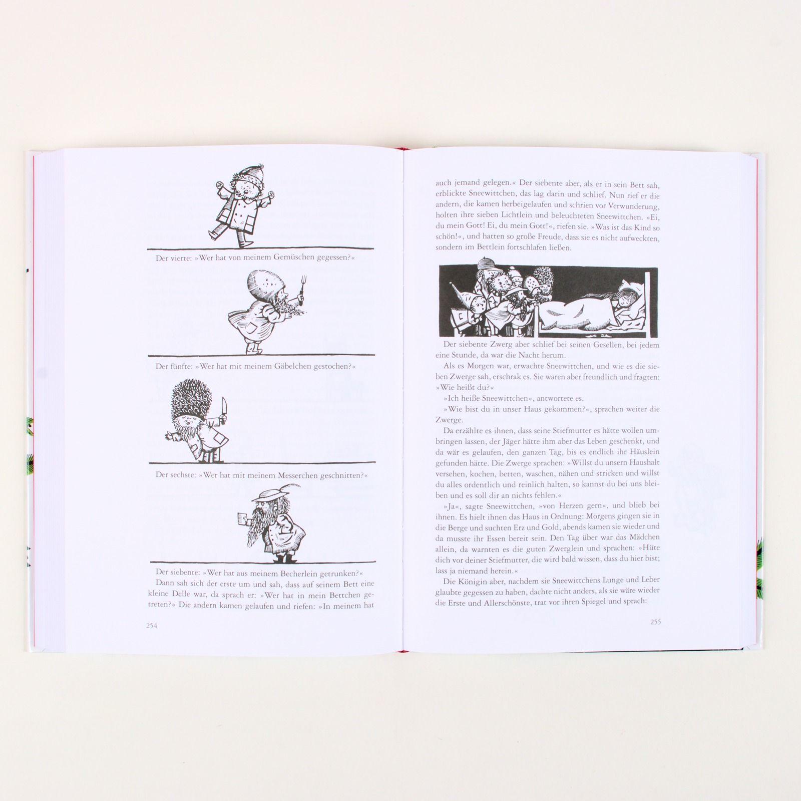 Beispielinhalt (Bild) Die Kinder- und Hausmärchen der Brüder Grimm