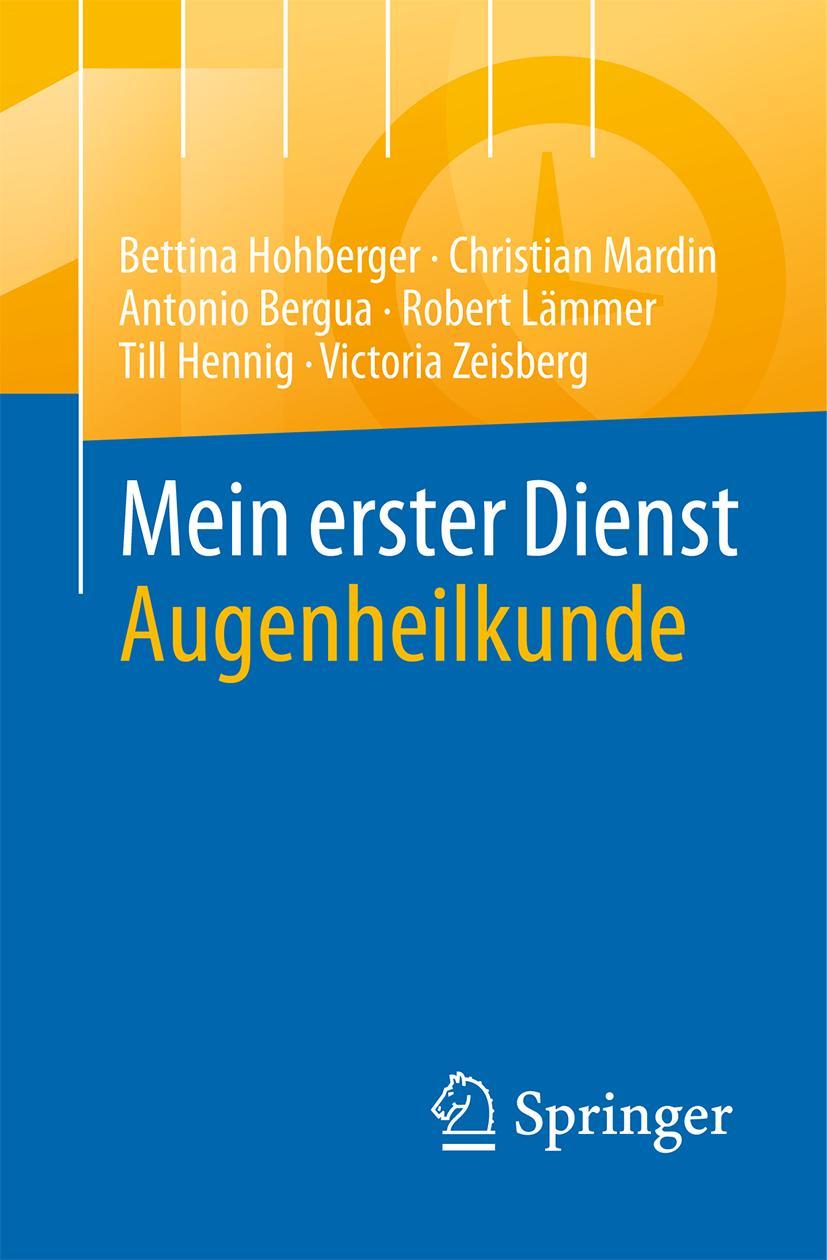 Vorderes Coverbild Mein erster Dienst Augenheilkunde