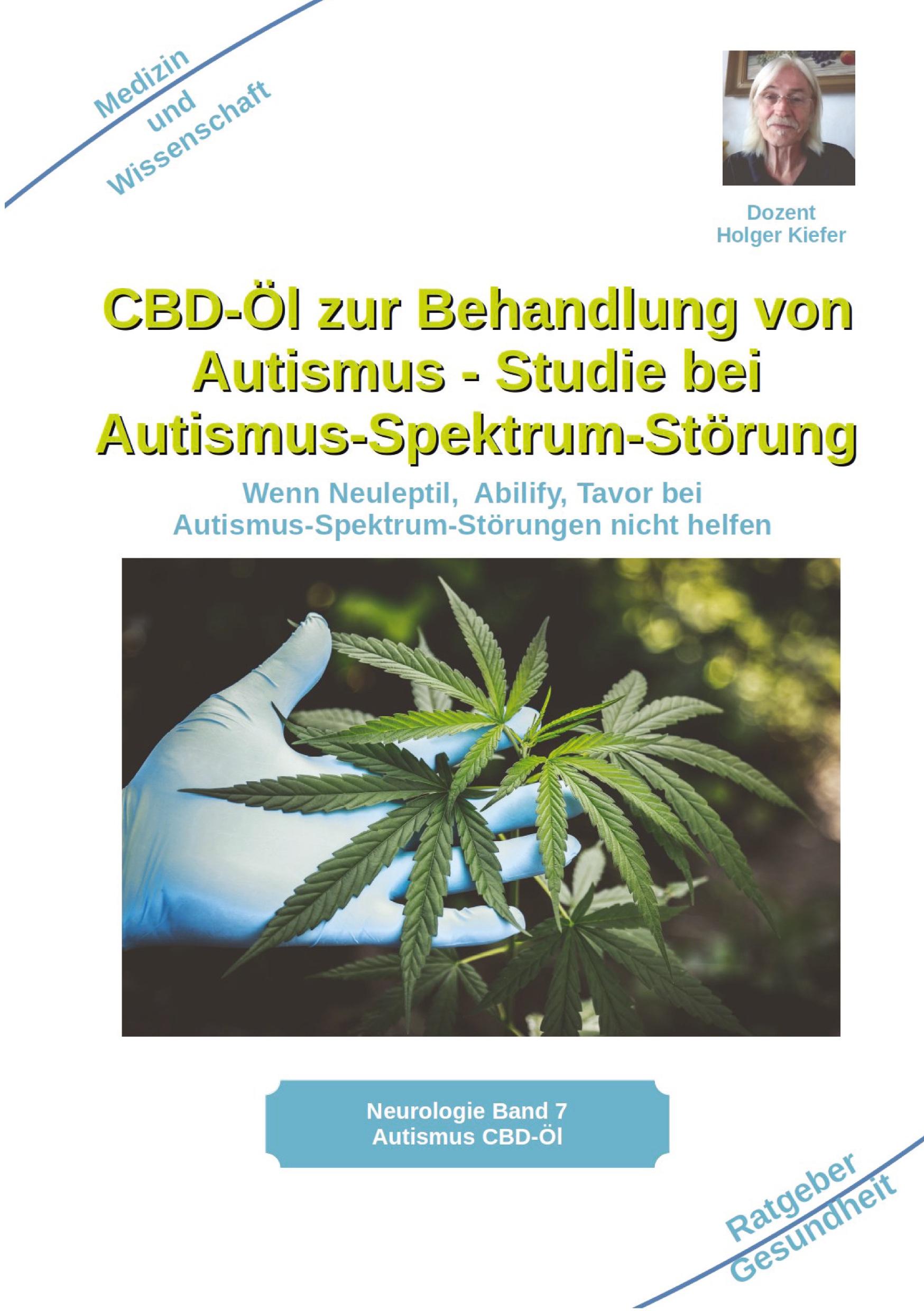 Vorderes Coverbild CBD-Öl zur Behandlung von Autismus Studie bei Autismus-Spektrum-Störung