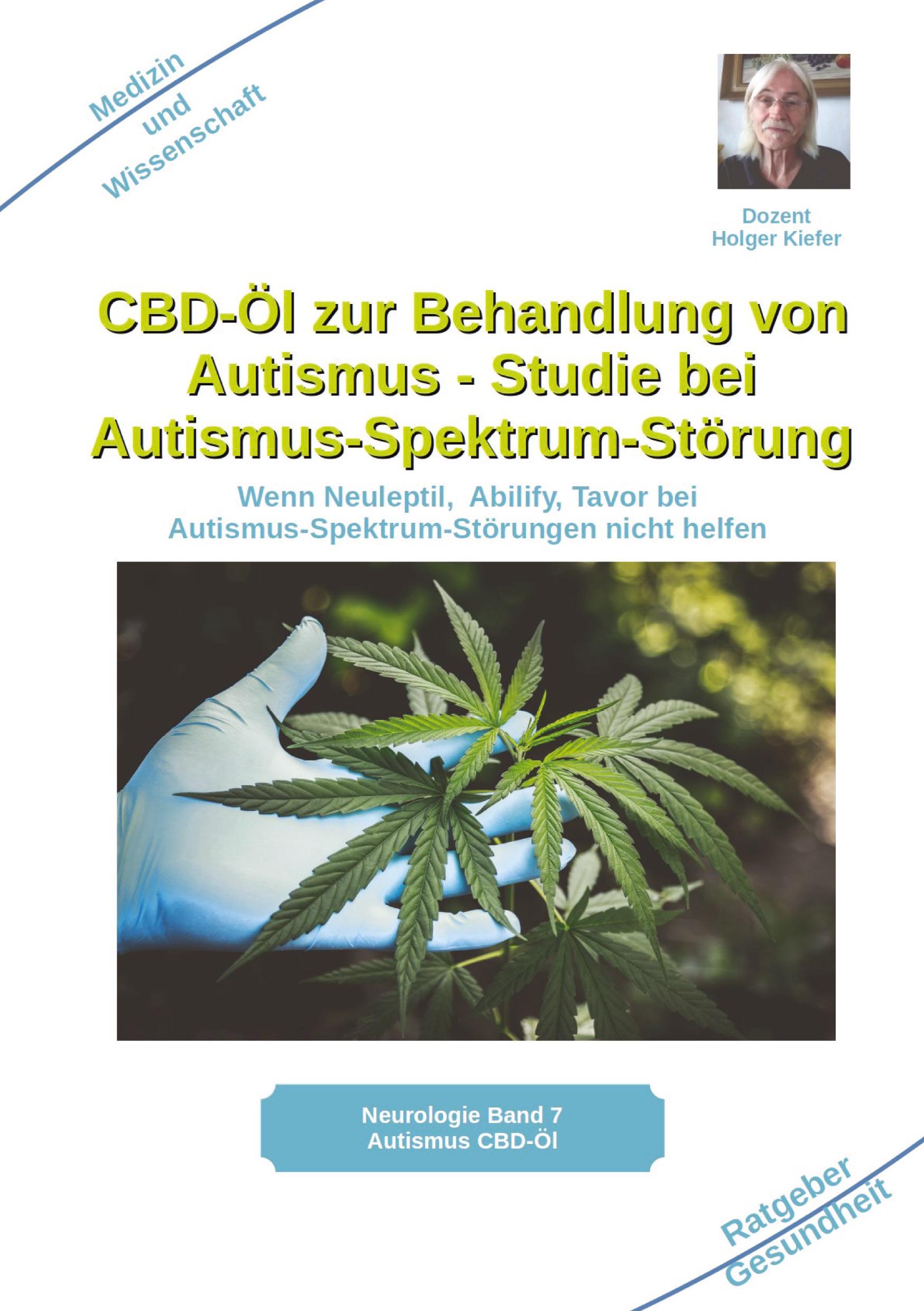 Vorderes Coverbild CBD-Öl zur Behandlung von Autismus Studie bei Autismus-Spektrum-Störung