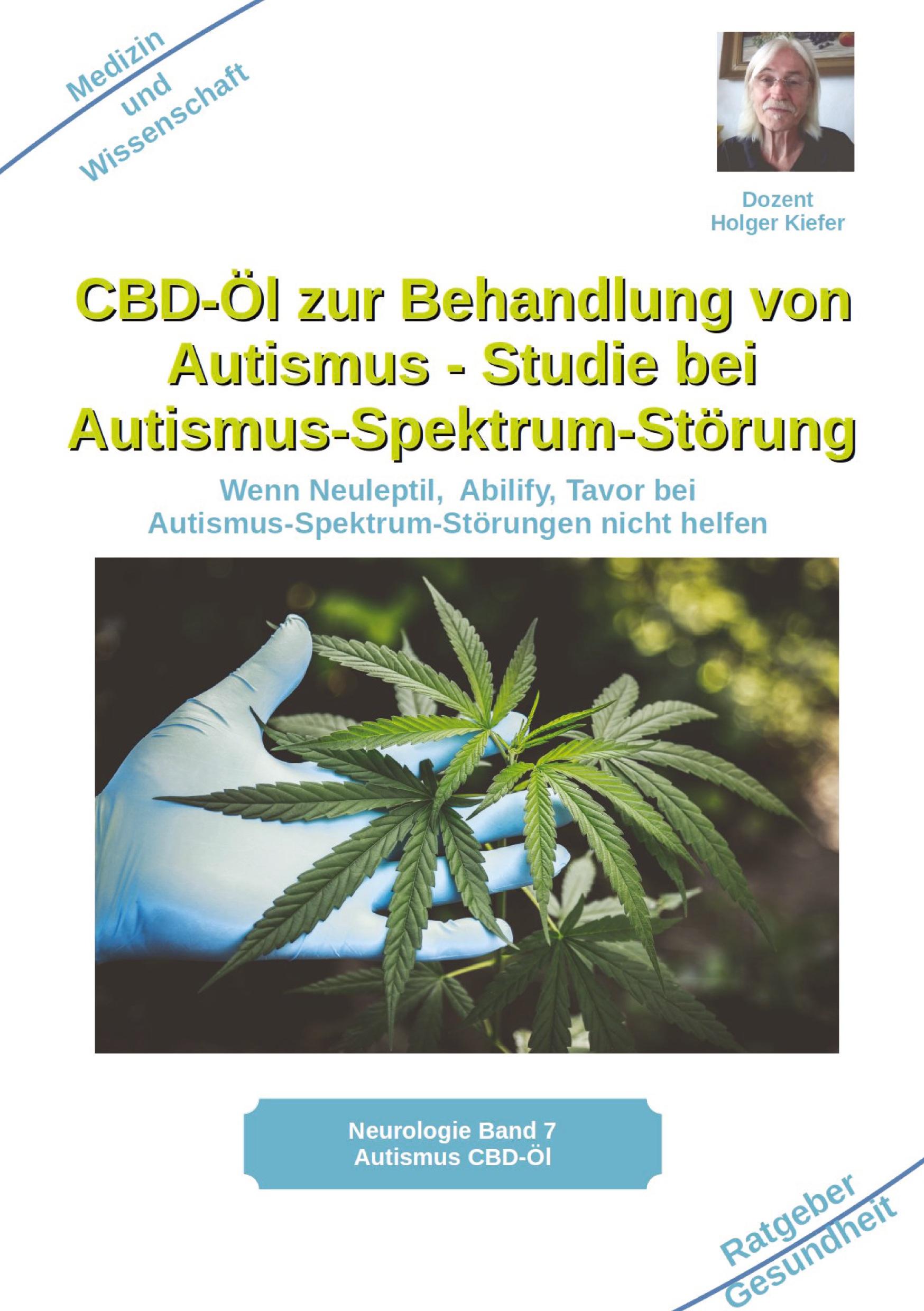 Vorderes Coverbild CBD-Öl zur Behandlung von Autismus Studie bei Autismus-Spektrum-Störung