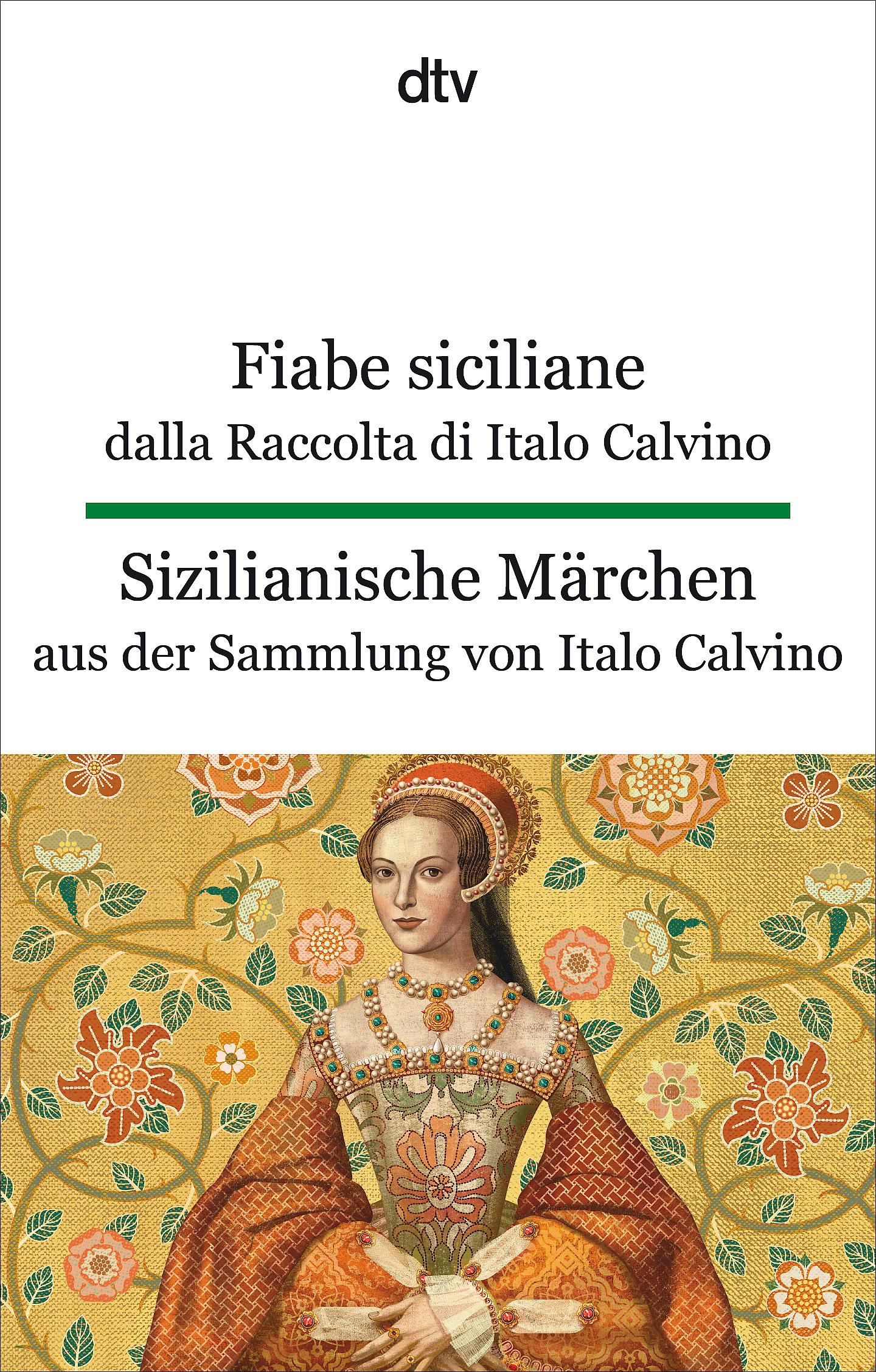 Vorderes Coverbild Fiabe siciliane dalla Raccolta di Italo Calvino. Sizilianische Märchen aus der Sammlung von Italo Calvino