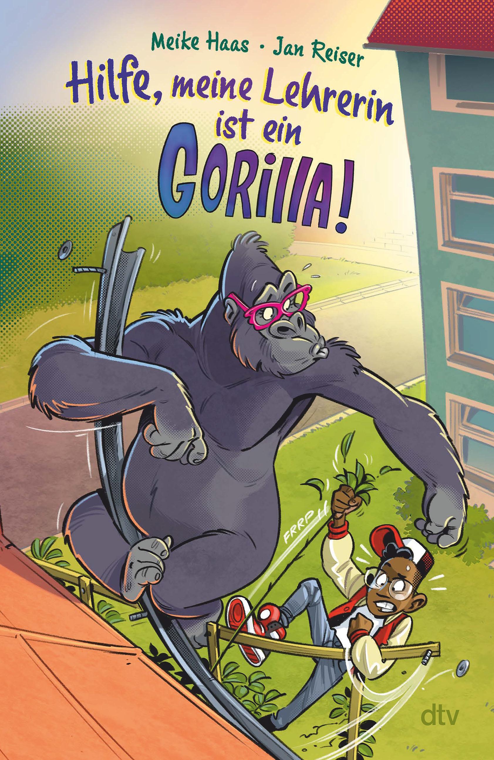 Vorderes Coverbild Hilfe, meine Lehrerin ist ein Gorilla
