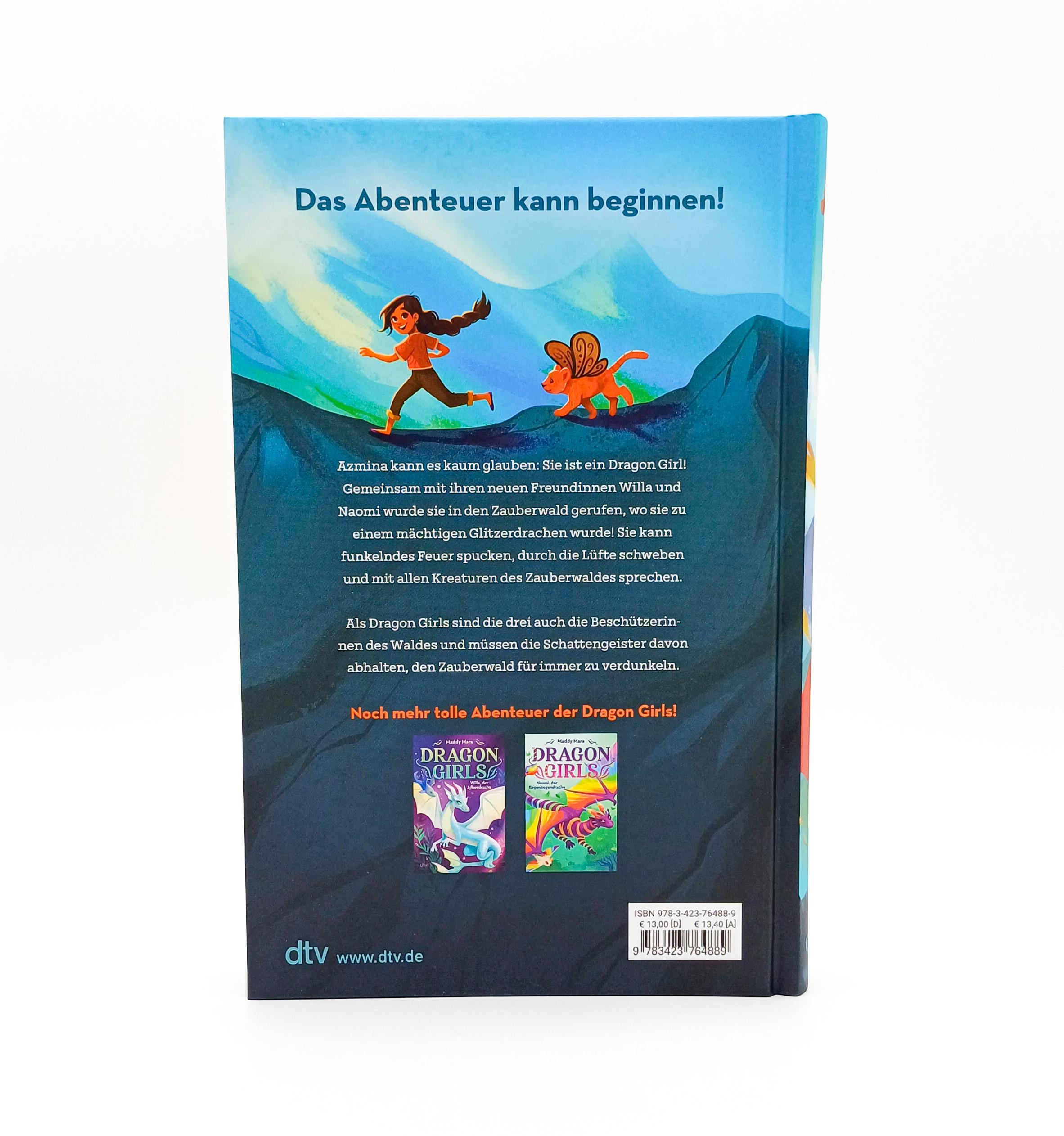 Beispielinhalt (Bild) Dragon Girls - Azmina, der Golddrache