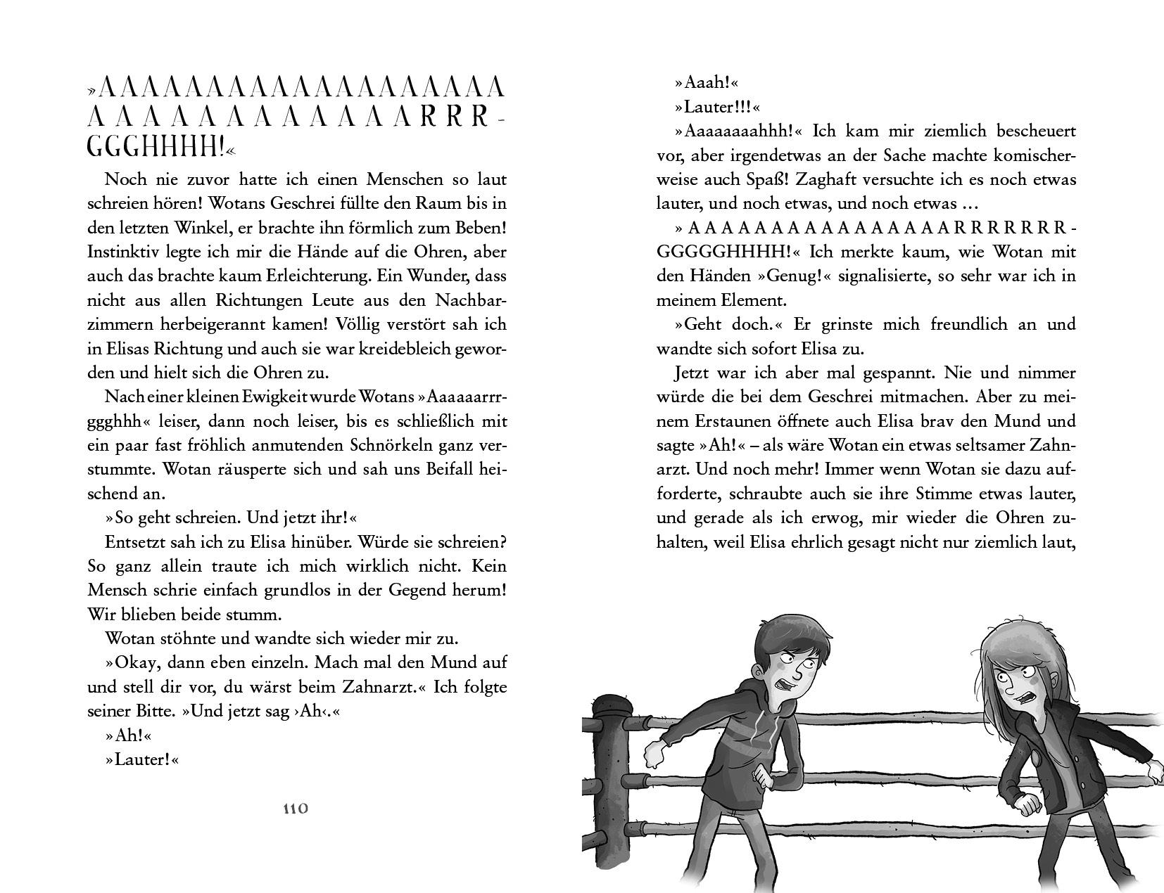 Beispielinhalt (Bild) Die Schule der mittelguten Zauberer - Wettkampf der Überflieger