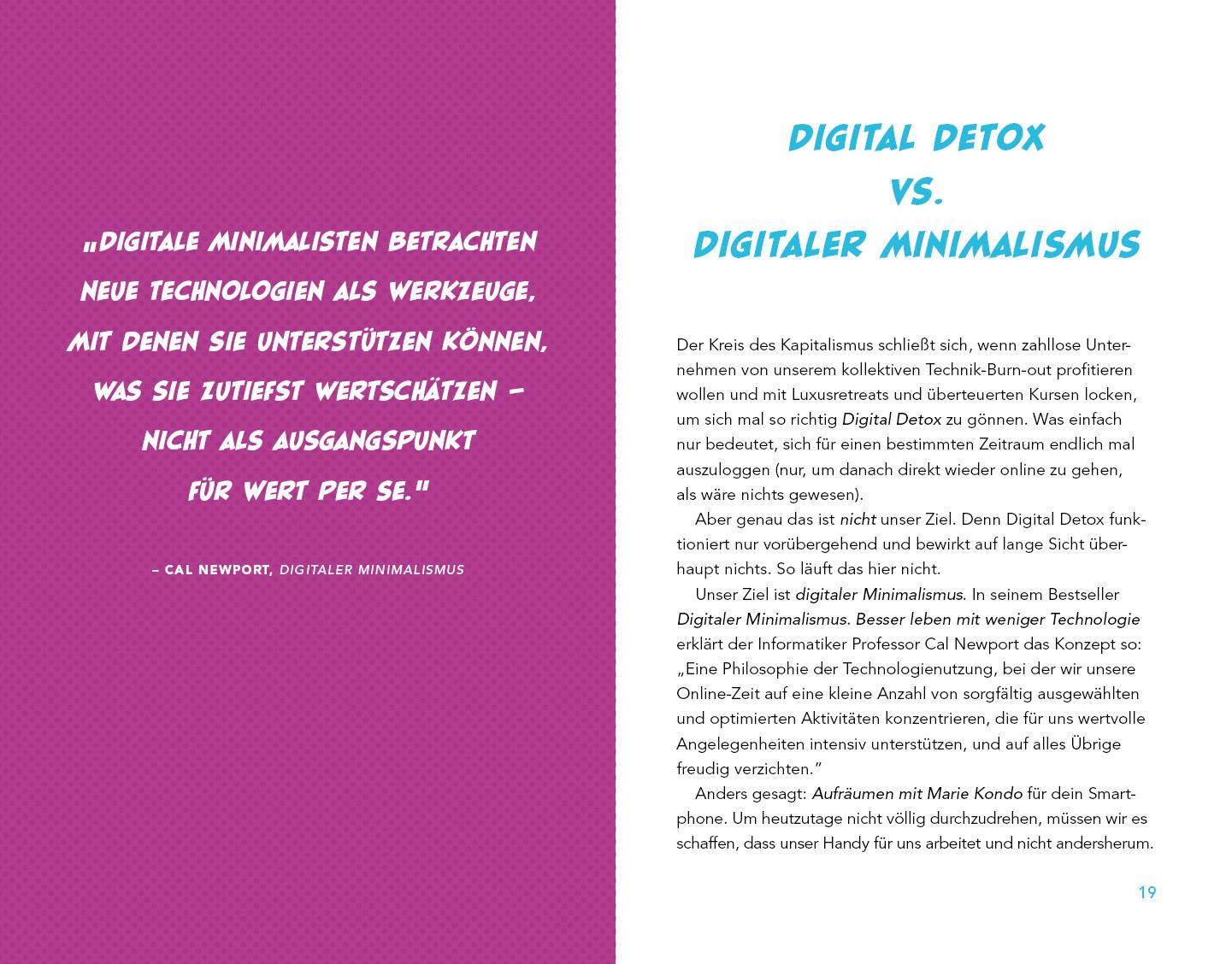 Beispielinhalt (Bild) Log Off - Mein Journal für mehr Offline-Zeit