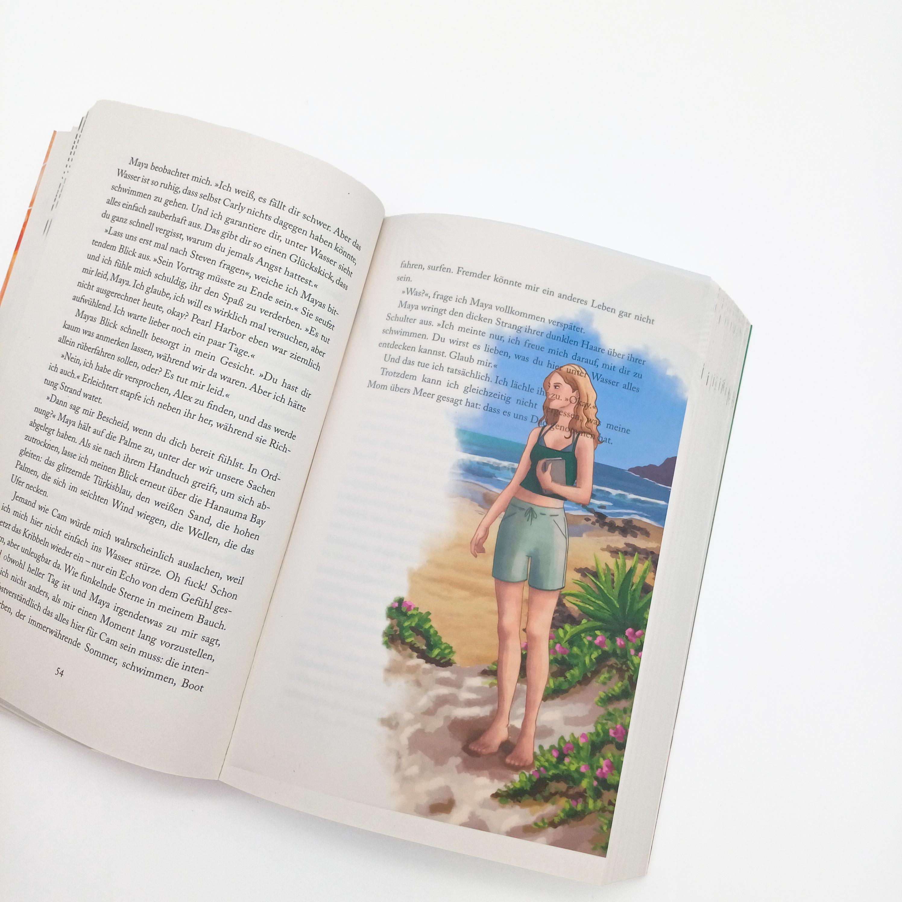 Beispielinhalt (Bild) Broken Heart Summer - Sunset Days