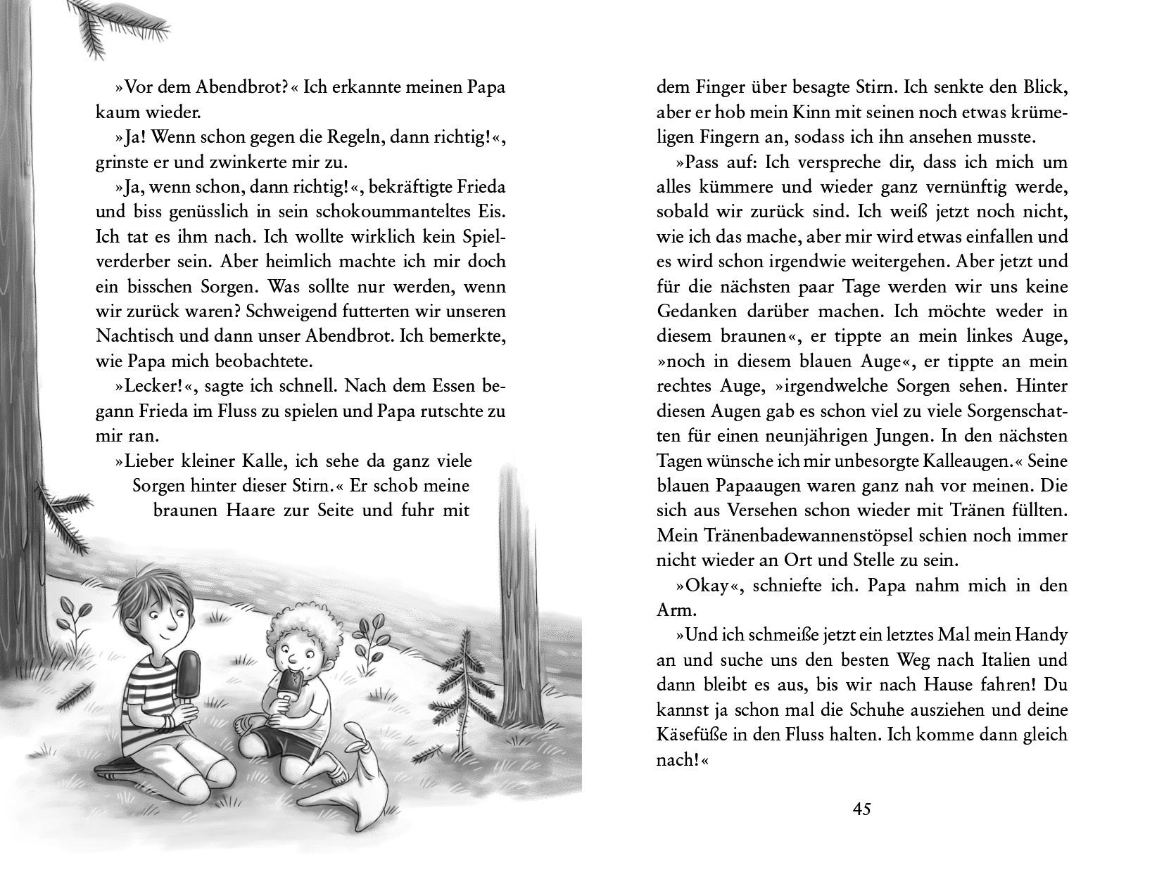 Beispielinhalt (Bild) Päckchensommer