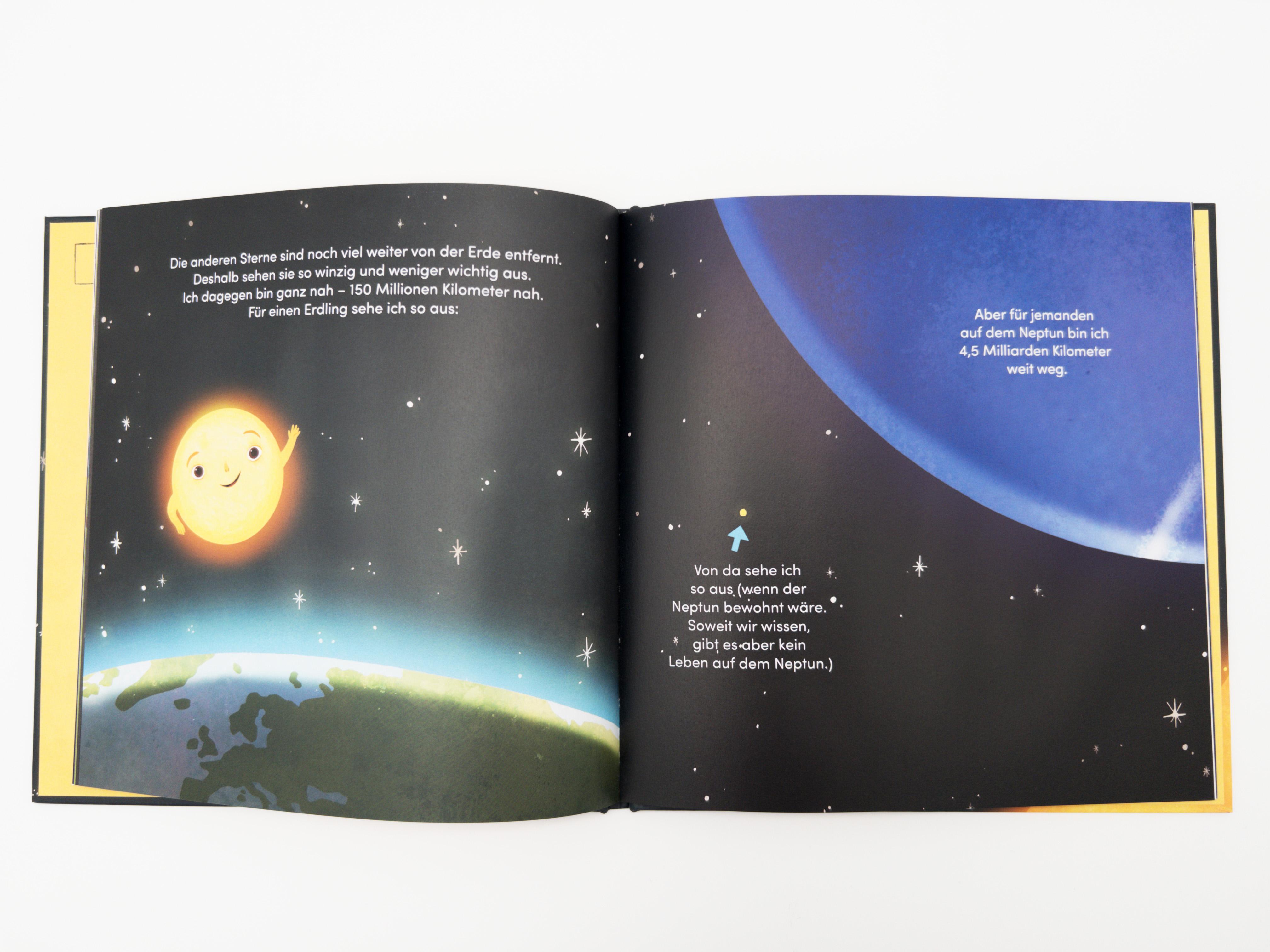 Beispielinhalt (Bild) Die Sonne - Unser Star am Sternenhimmel