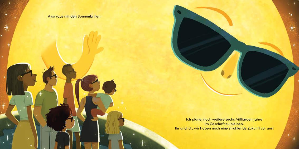 Beispielinhalt (Bild) Die Sonne - Unser Star am Sternenhimmel