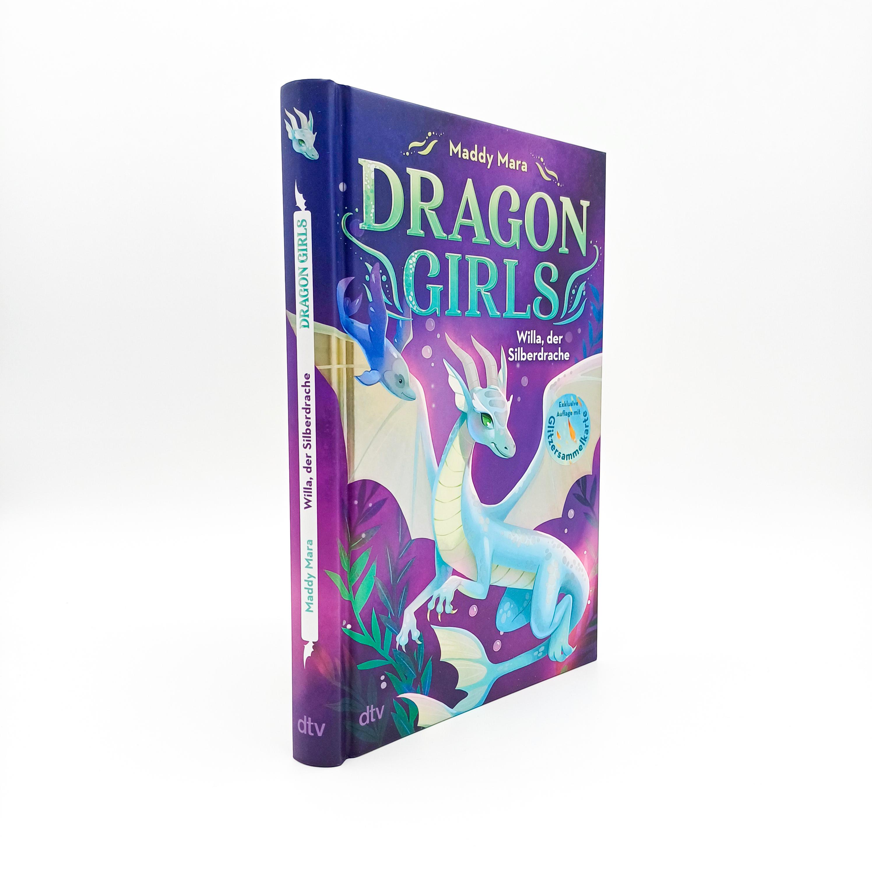 Beispielinhalt (Bild) Dragon Girls - Willa, der Silberdrache