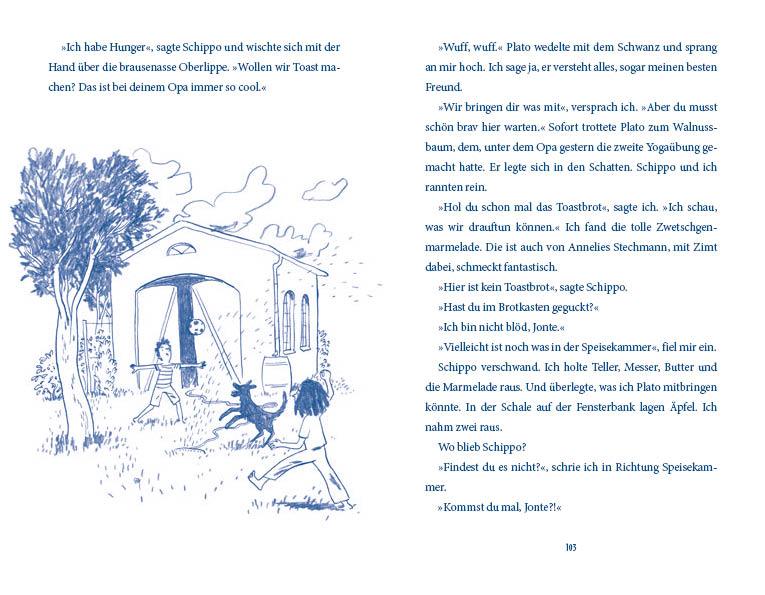 Beispielinhalt (Bild) Reißaus mit Krabbenbrötchen