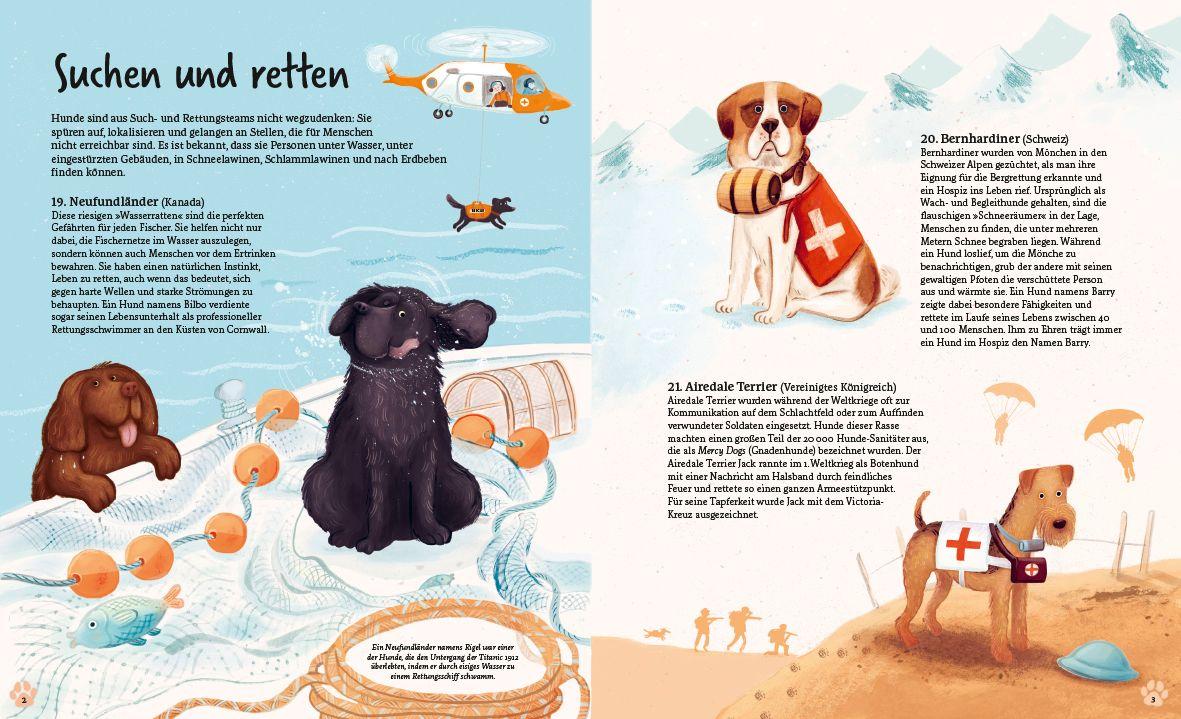 Beispielinhalt (Bild) In 80 Hunden um die Welt