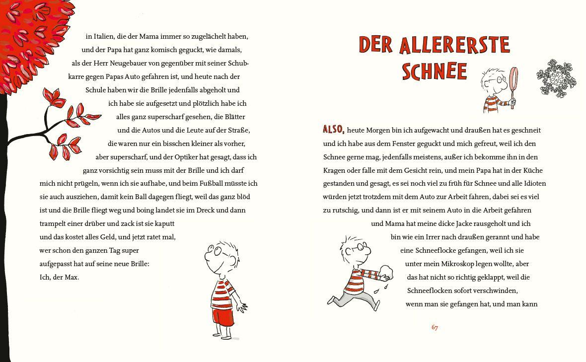 Beispielinhalt (Bild) Max - Memoiren eines Schulanfängers