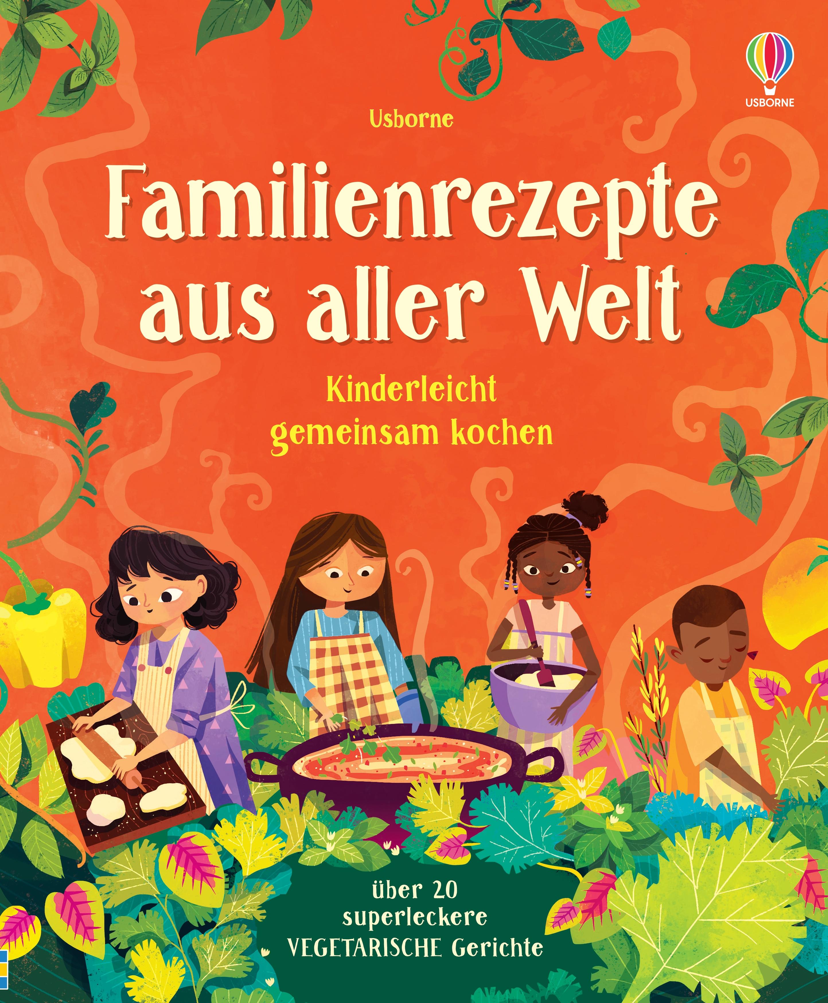 Vorderes Coverbild Familienrezepte aus aller Welt -  kinderleicht gemeinsam kochen
