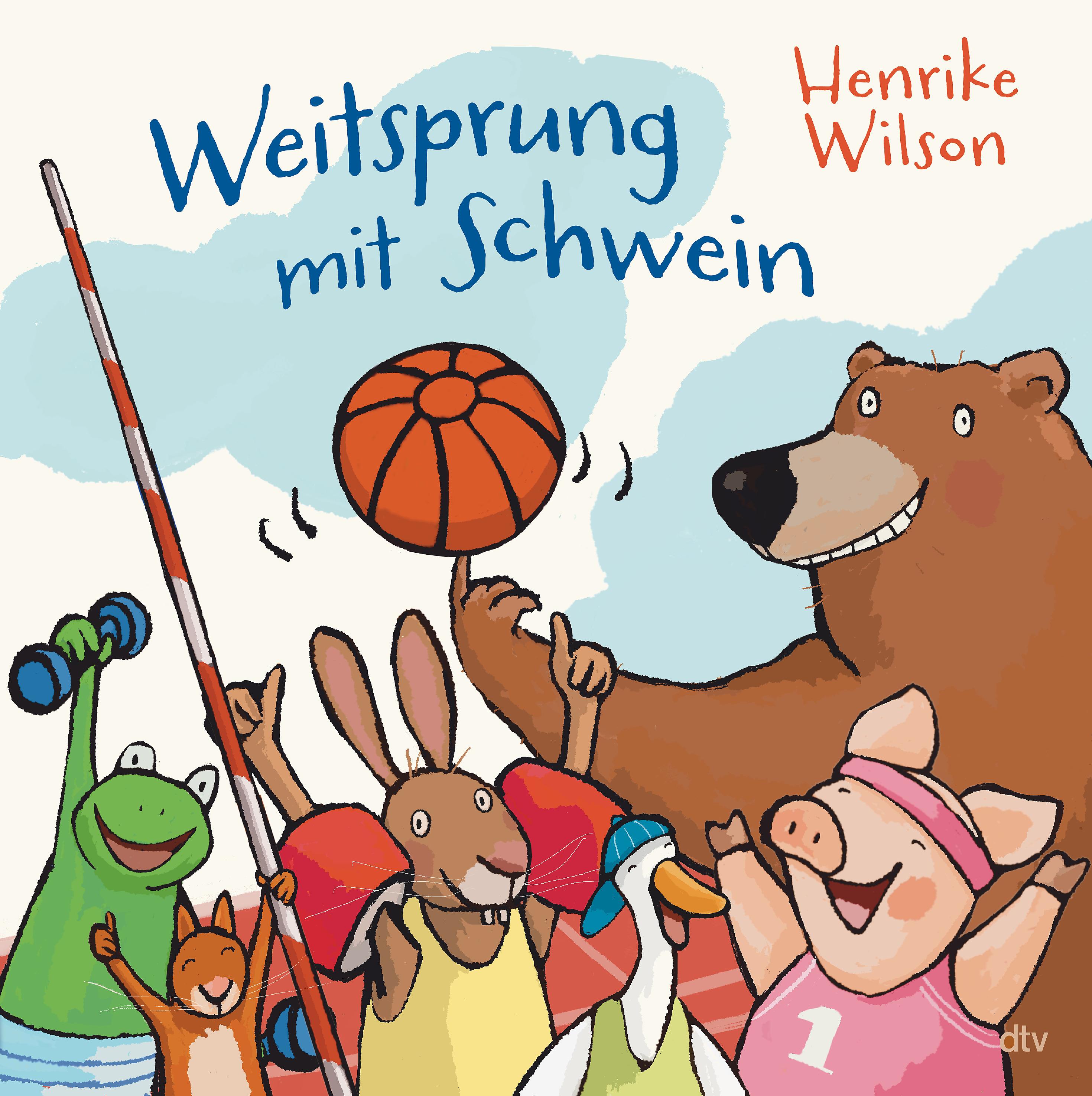 Vorderes Coverbild Weitsprung mit Schwein