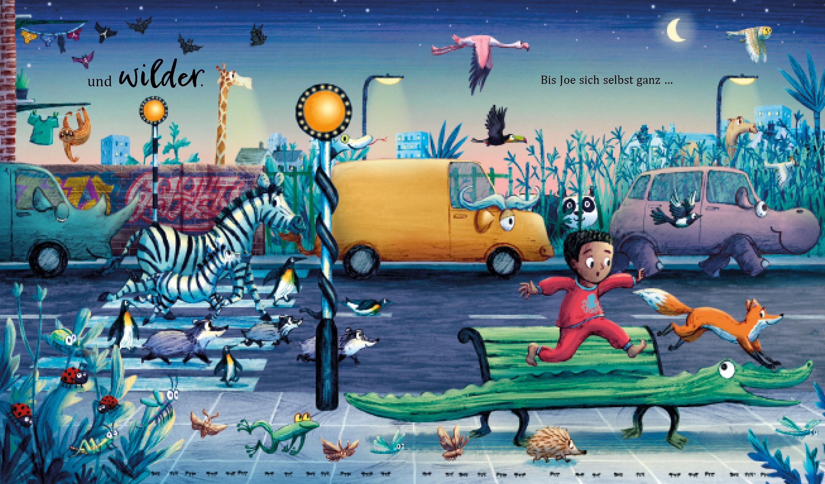 Beispielinhalt (Bild) Safari durch die wilde Stadt