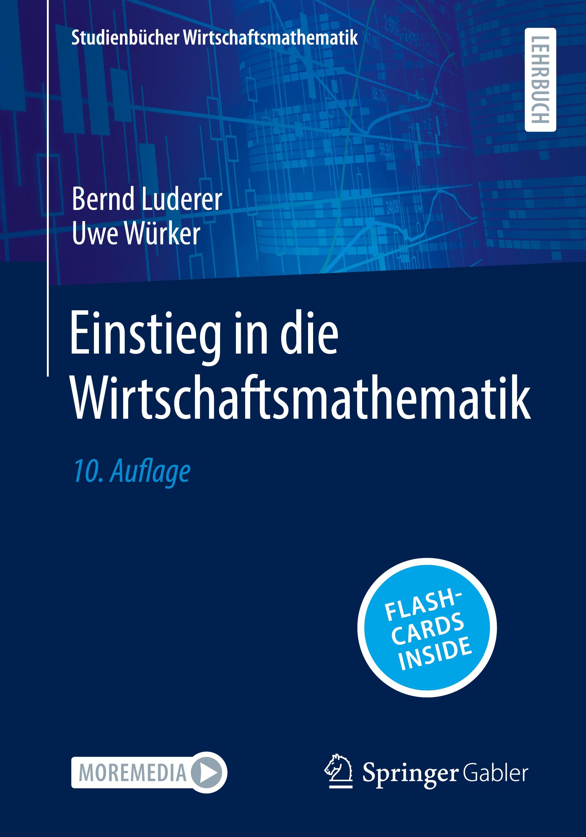 Vorderes Coverbild Einstieg in die Wirtschaftsmathematik