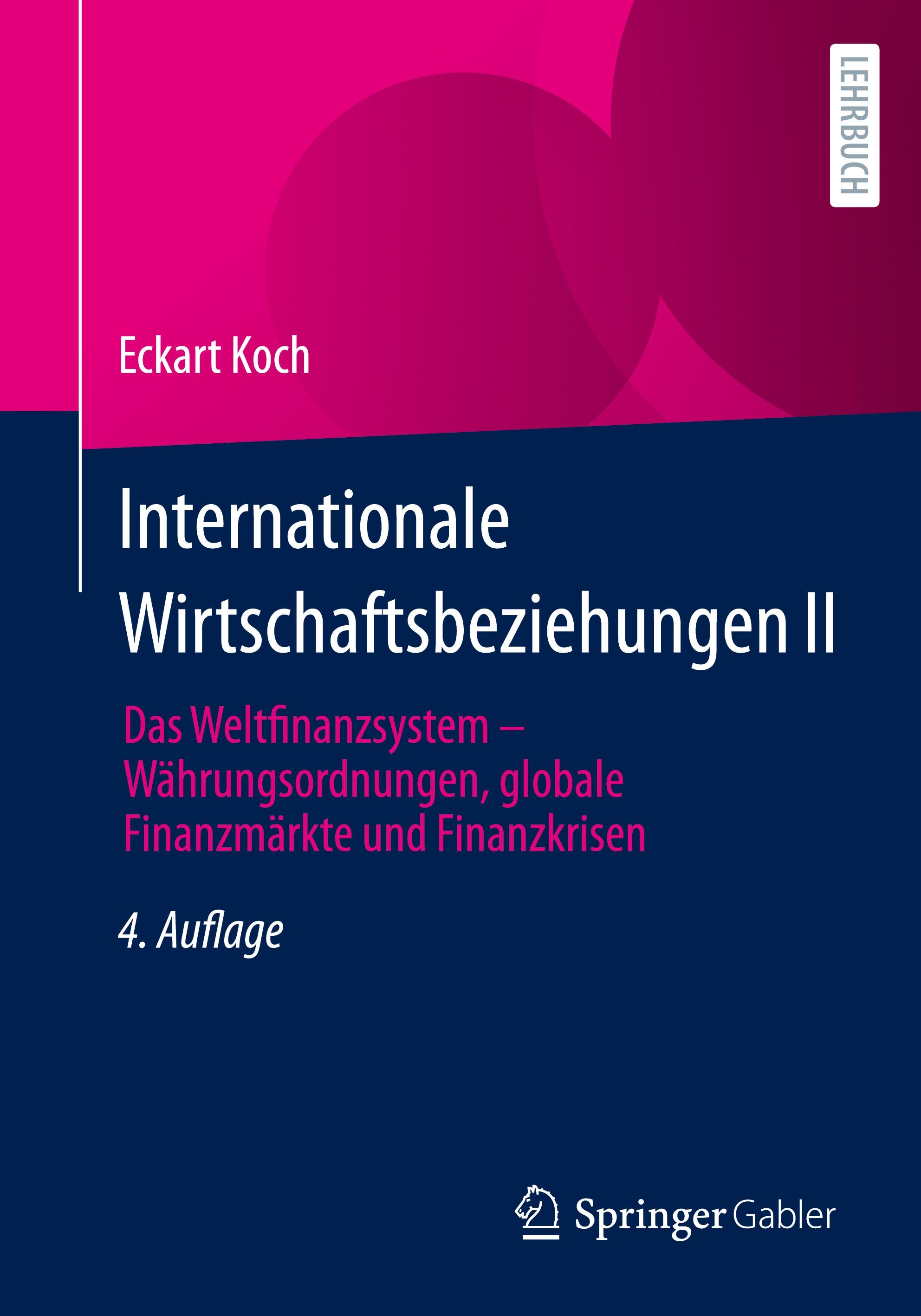 Vorderes Coverbild Internationale Wirtschaftsbeziehungen II