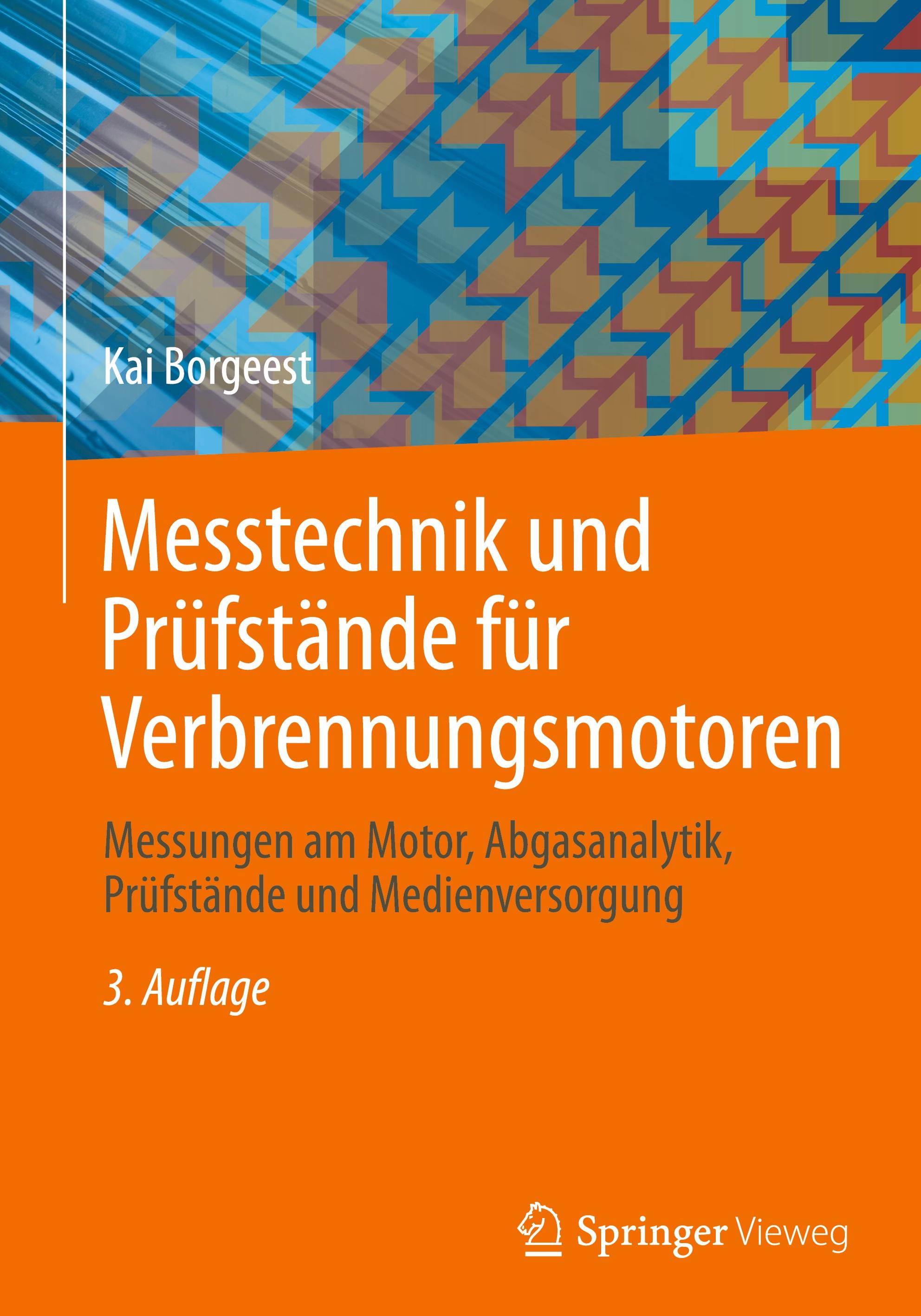 Vorderes Coverbild Messtechnik und Prüfstände für Verbrennungsmotoren