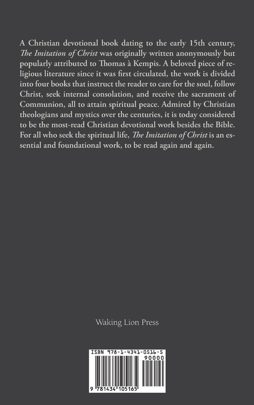 Rückseitencover The Imitation of Christ