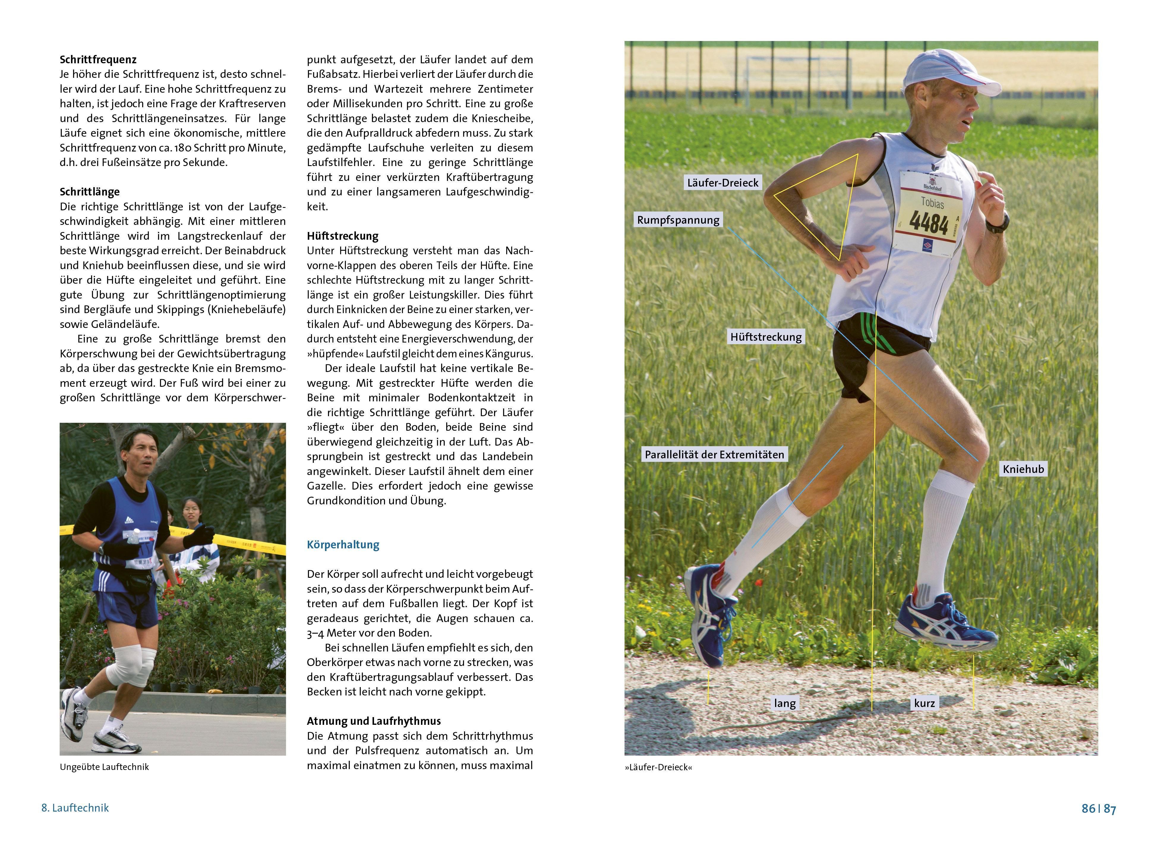 Beispielinhalt (Bild) Das große Buch vom Marathon