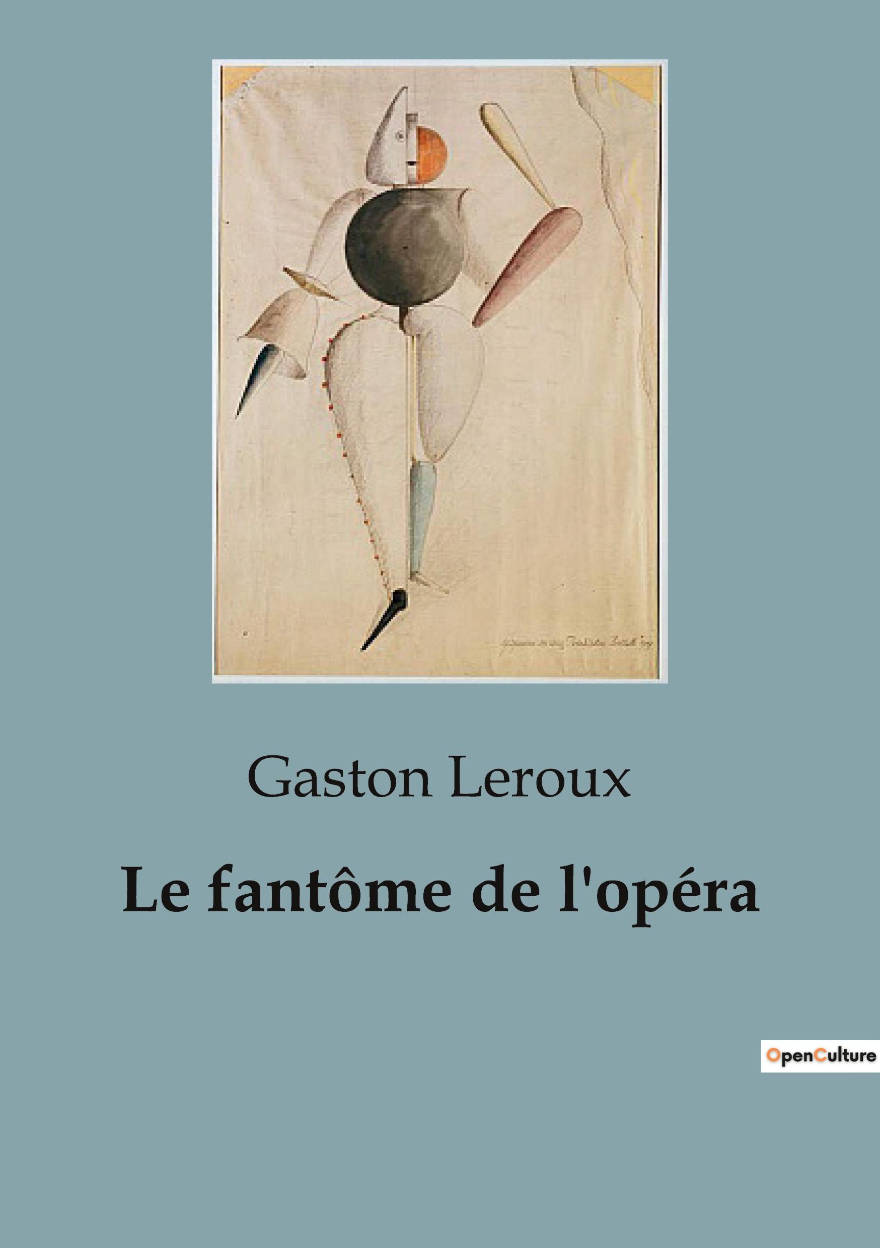 Vorderes Coverbild Le fantôme de l'opéra