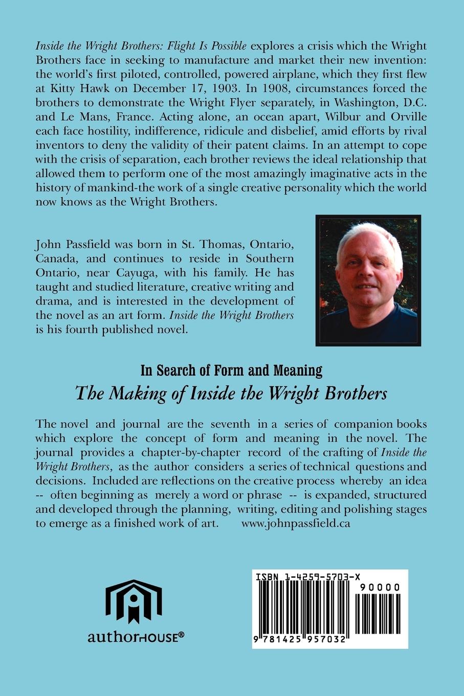 Rückseitencover Inside the Wright Brothers