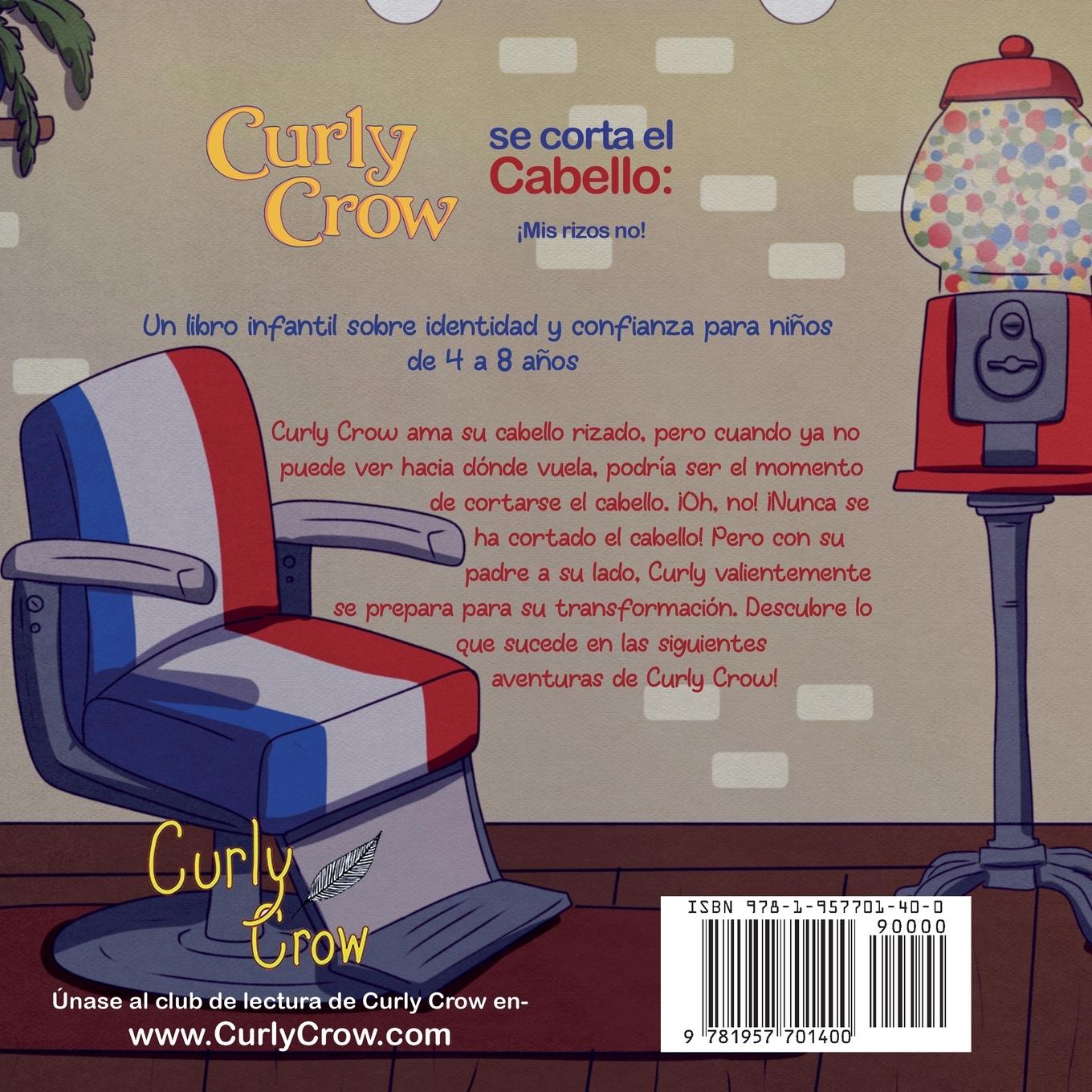 Rückseitencover Curly Crow se corta el cabello