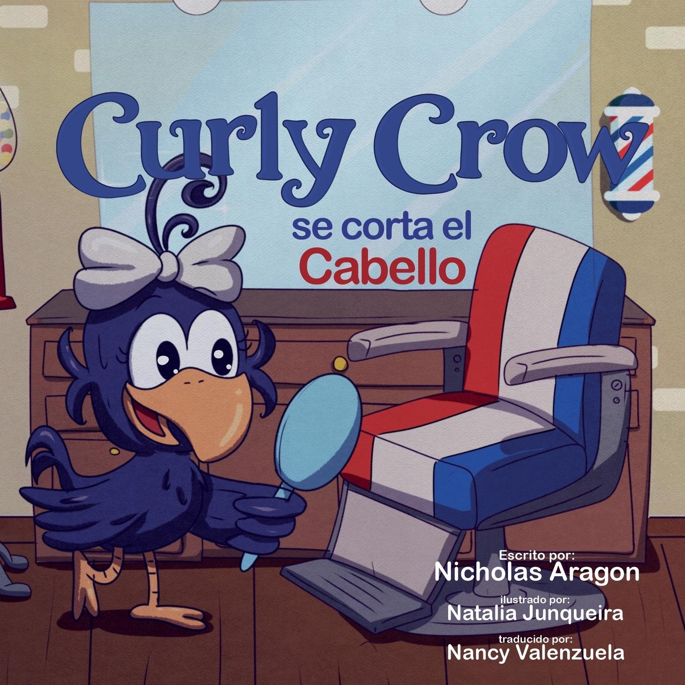 Vorderes Coverbild Curly Crow se corta el cabello