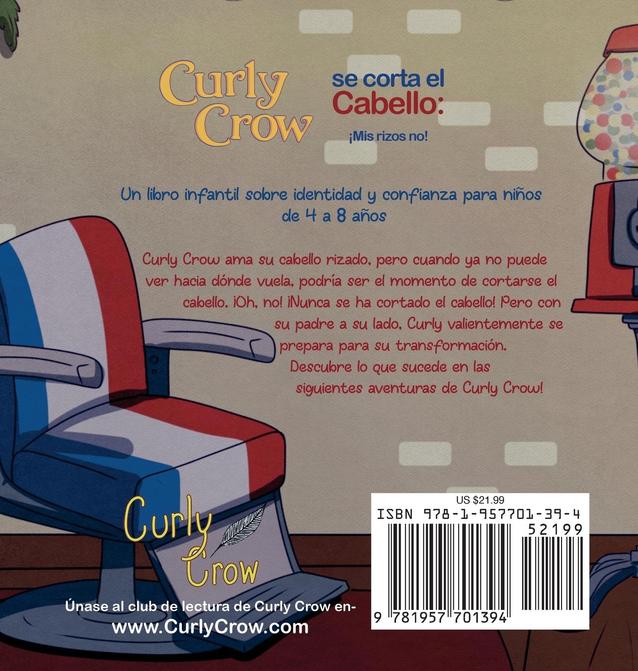 Rückseitencover Curly Crow se corta el cabello
