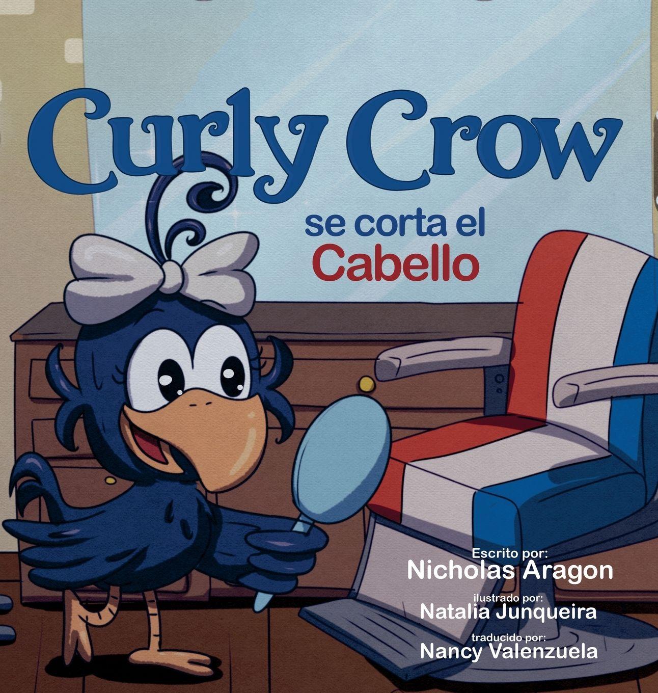 Vorderes Coverbild Curly Crow se corta el cabello