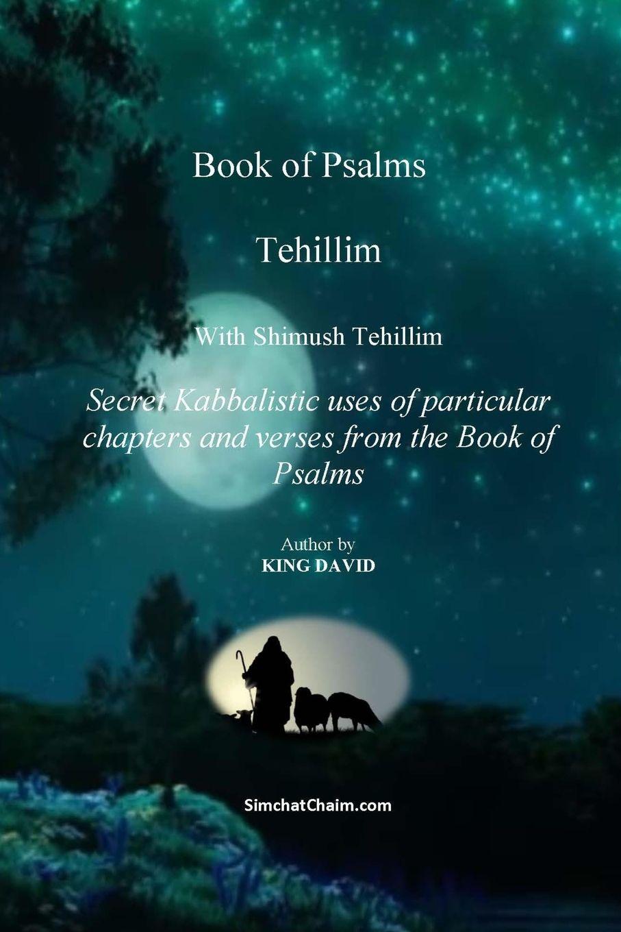 Vorderes Coverbild Tehillim - Book of Psalms  With Shimush Tehillim