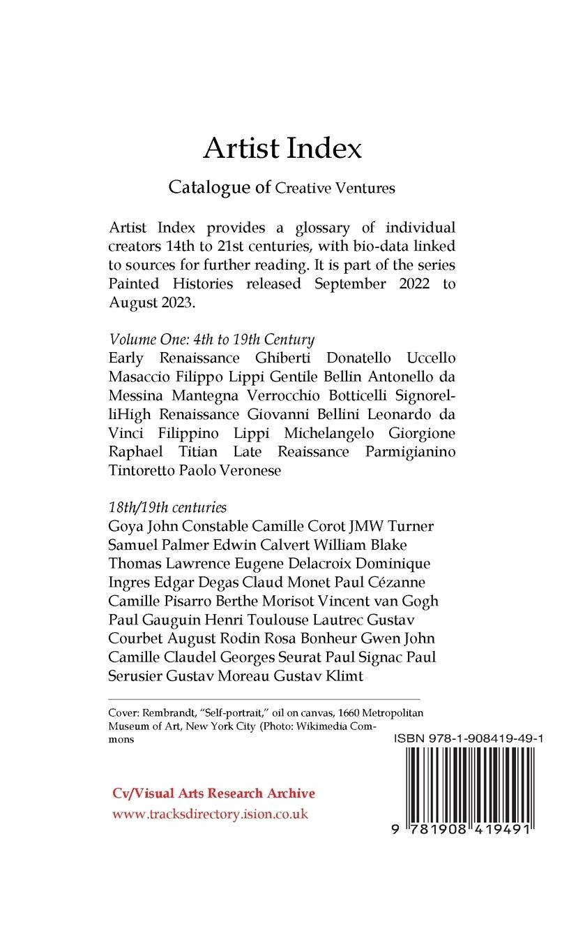 Rückseitencover Painted Histories 13