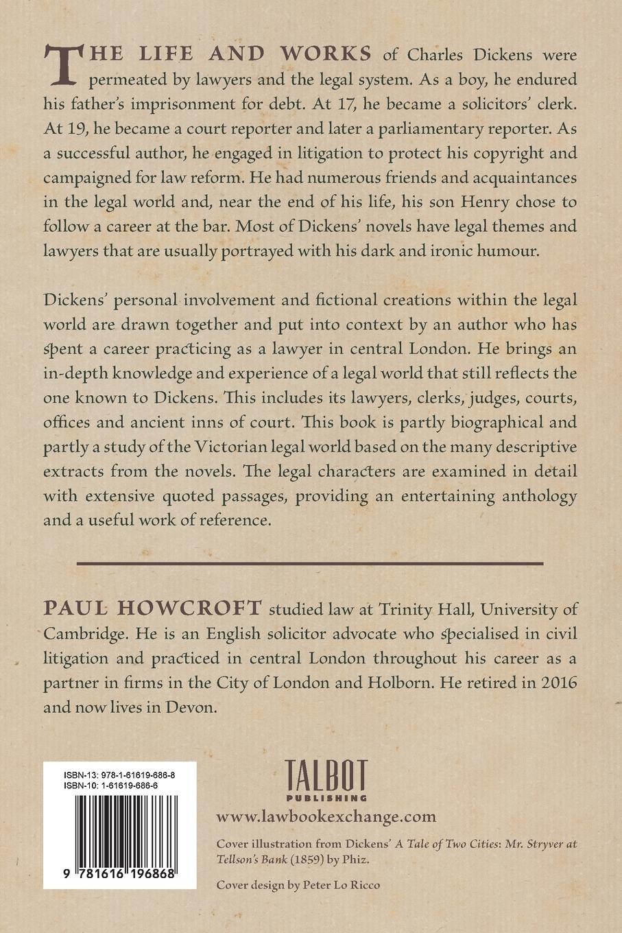 Rückseitencover Dickens and his Lawyers