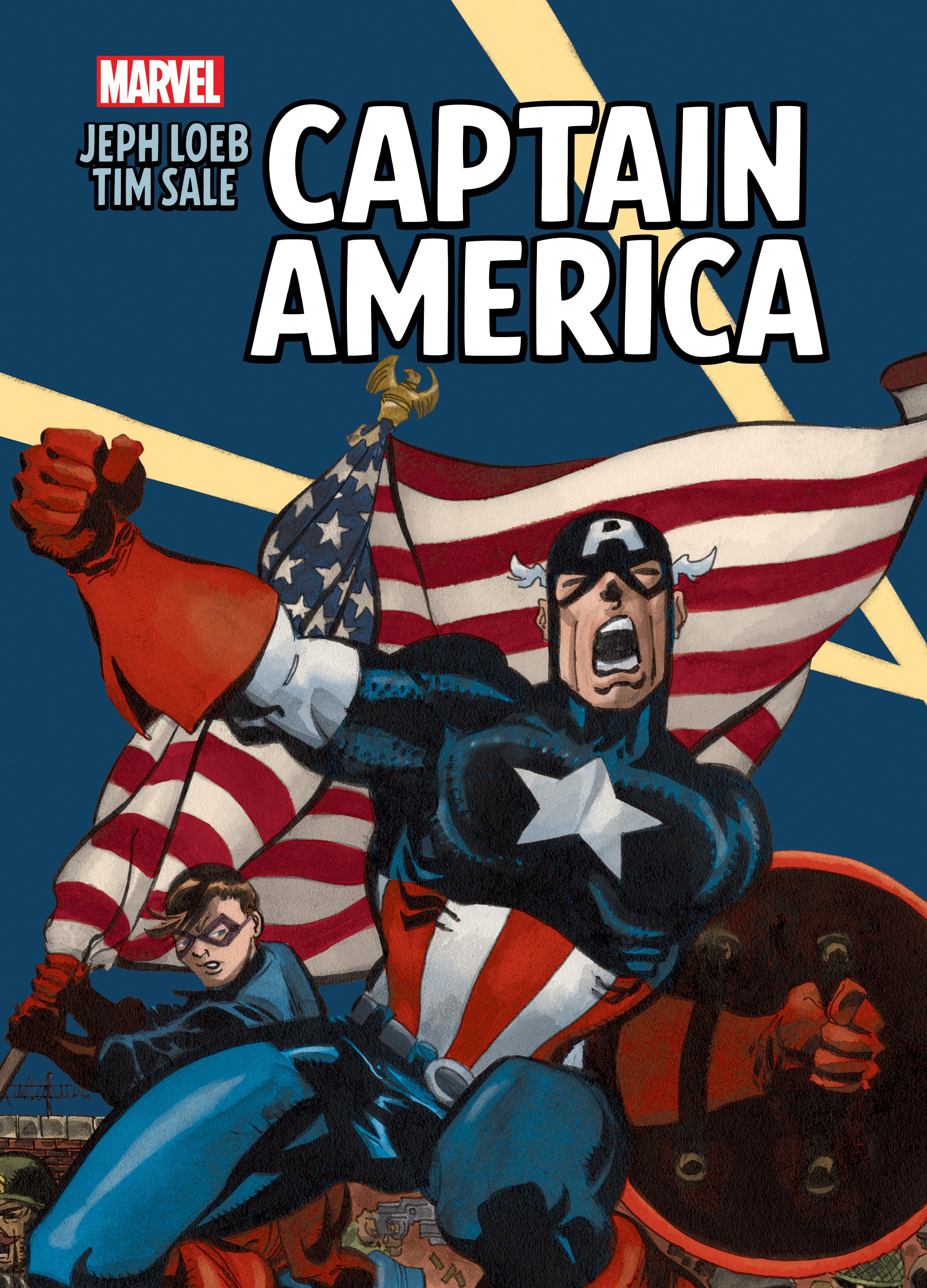 Vorderes Coverbild Jeph Loeb & Tim Sale: Captain America Gallery Edition