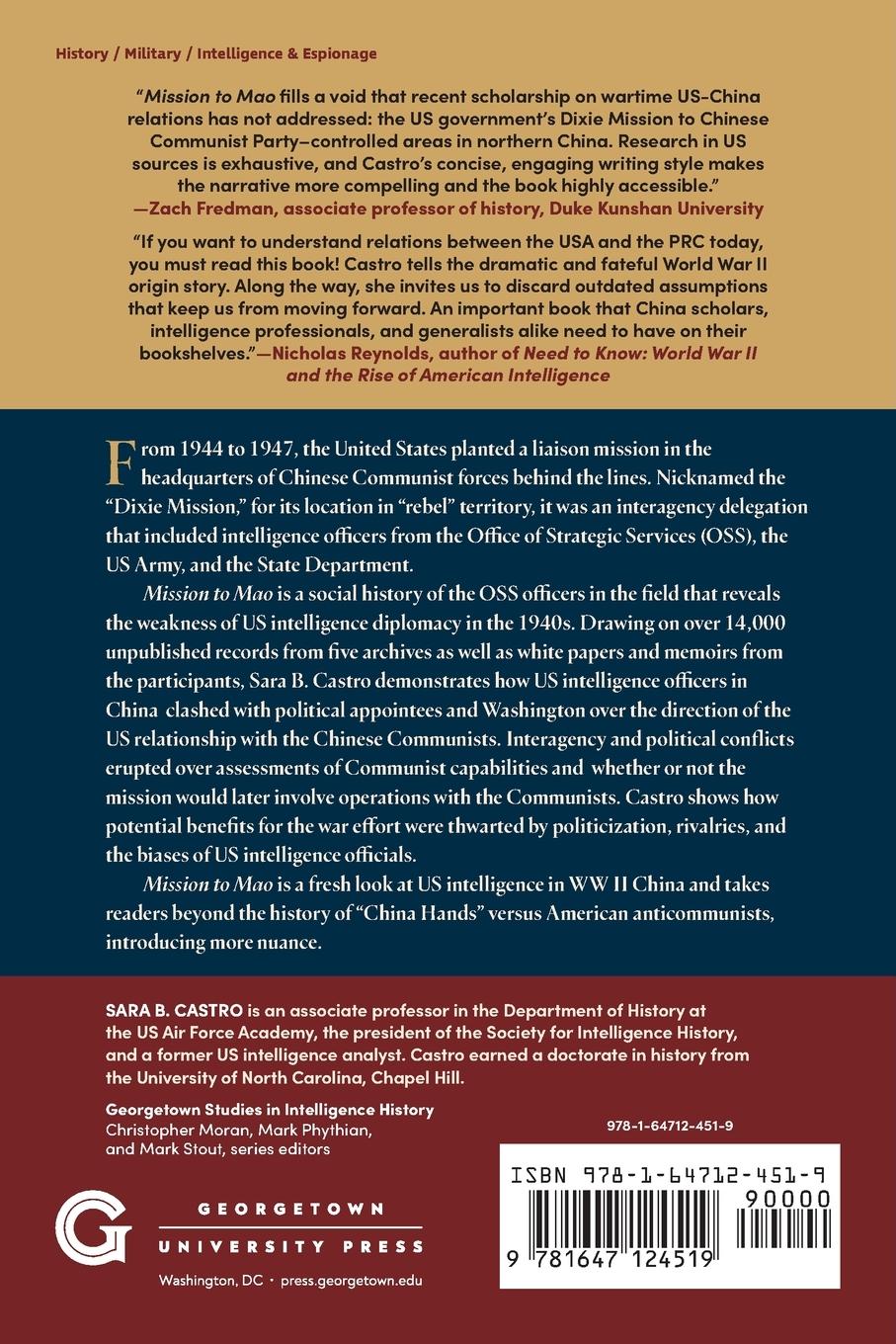 Rückseitencover Mission to Mao