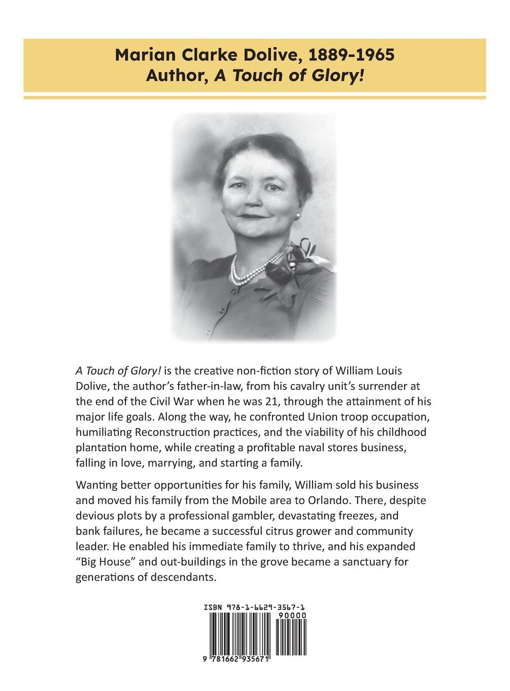 Rückseitencover A Touch of Glory!