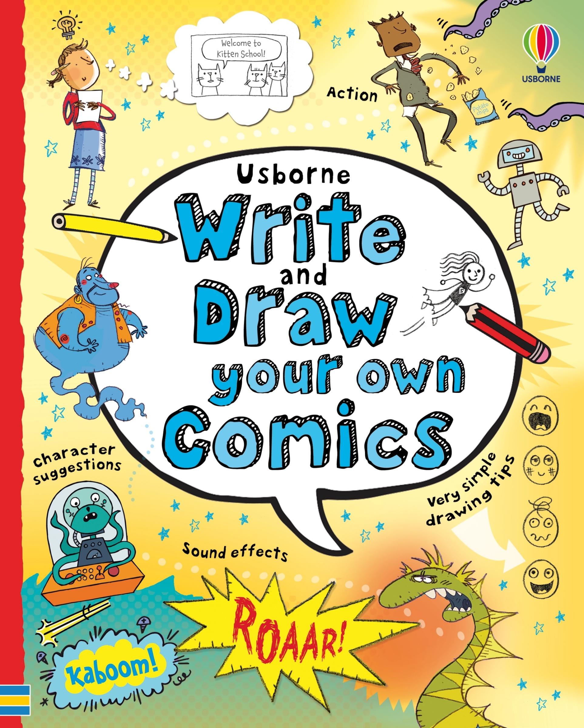 Vorderes Coverbild Write and Draw Your Own Comics
