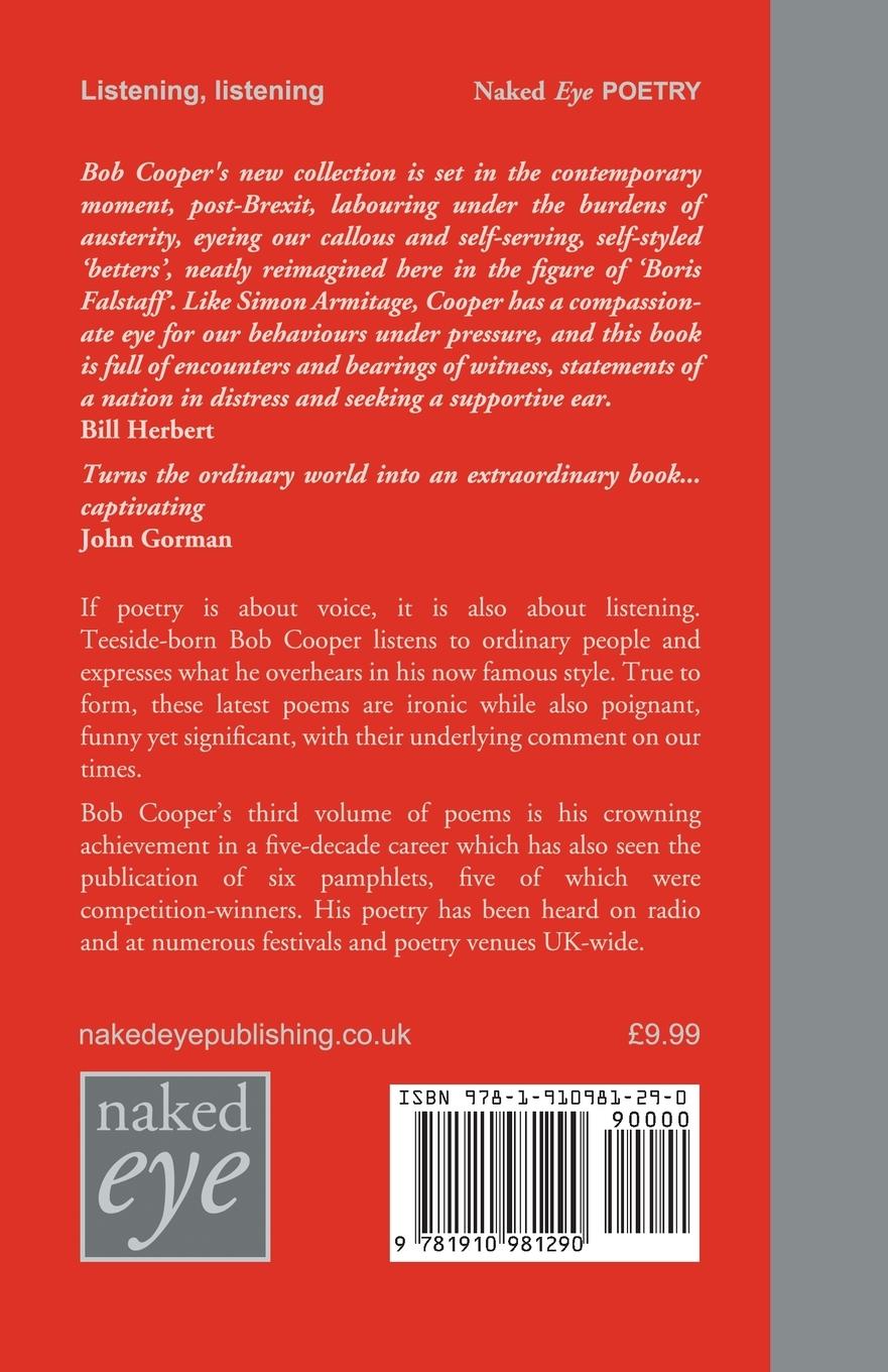 Rückseitencover Listening, listening