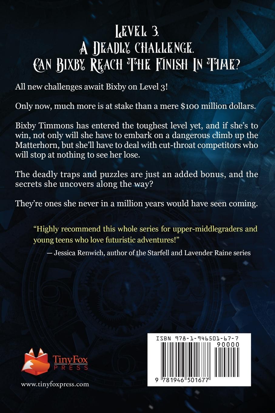 Rückseitencover Bixby Timmons and the Snowenwood Rennen